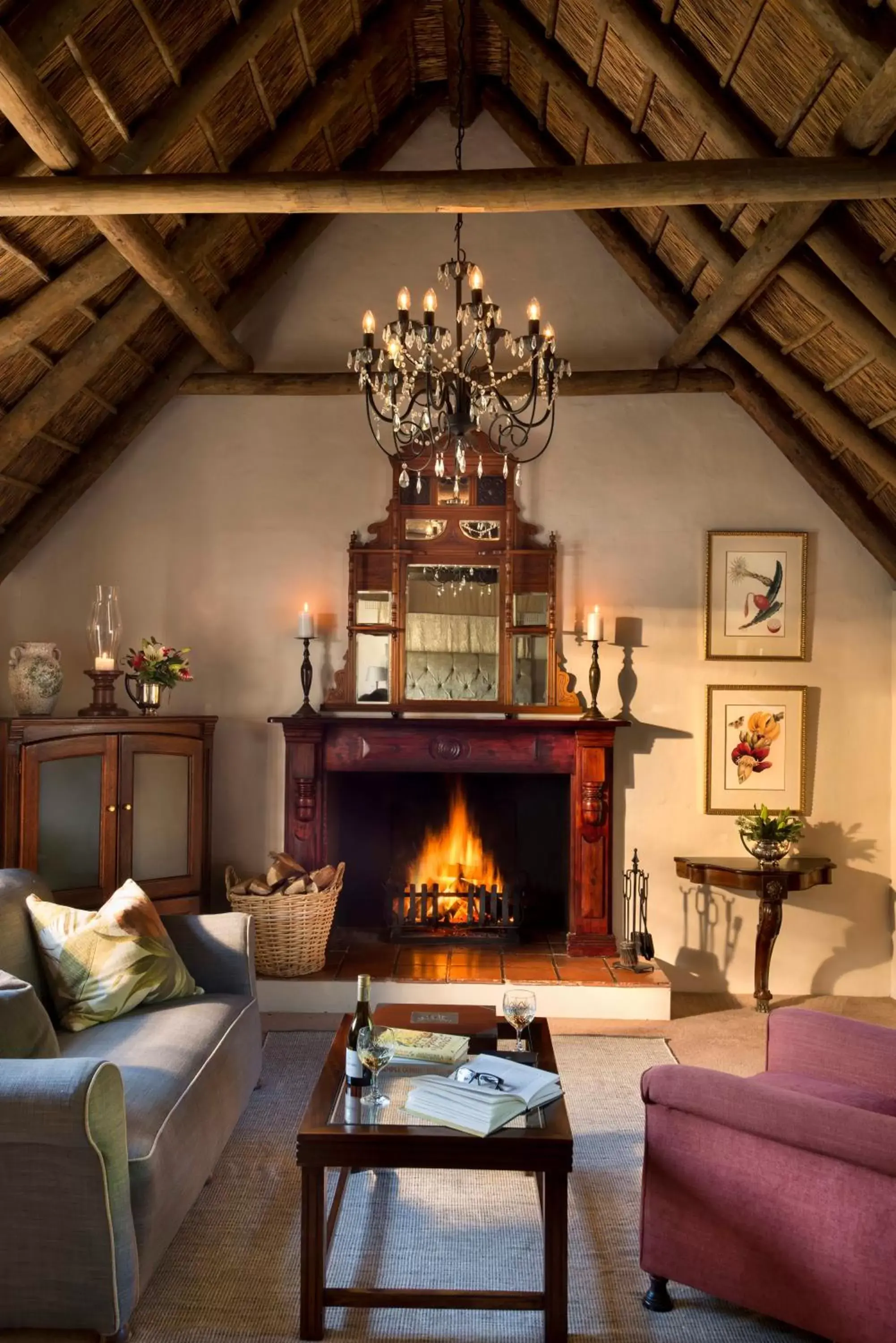 Seating Area in Hunter's Country House