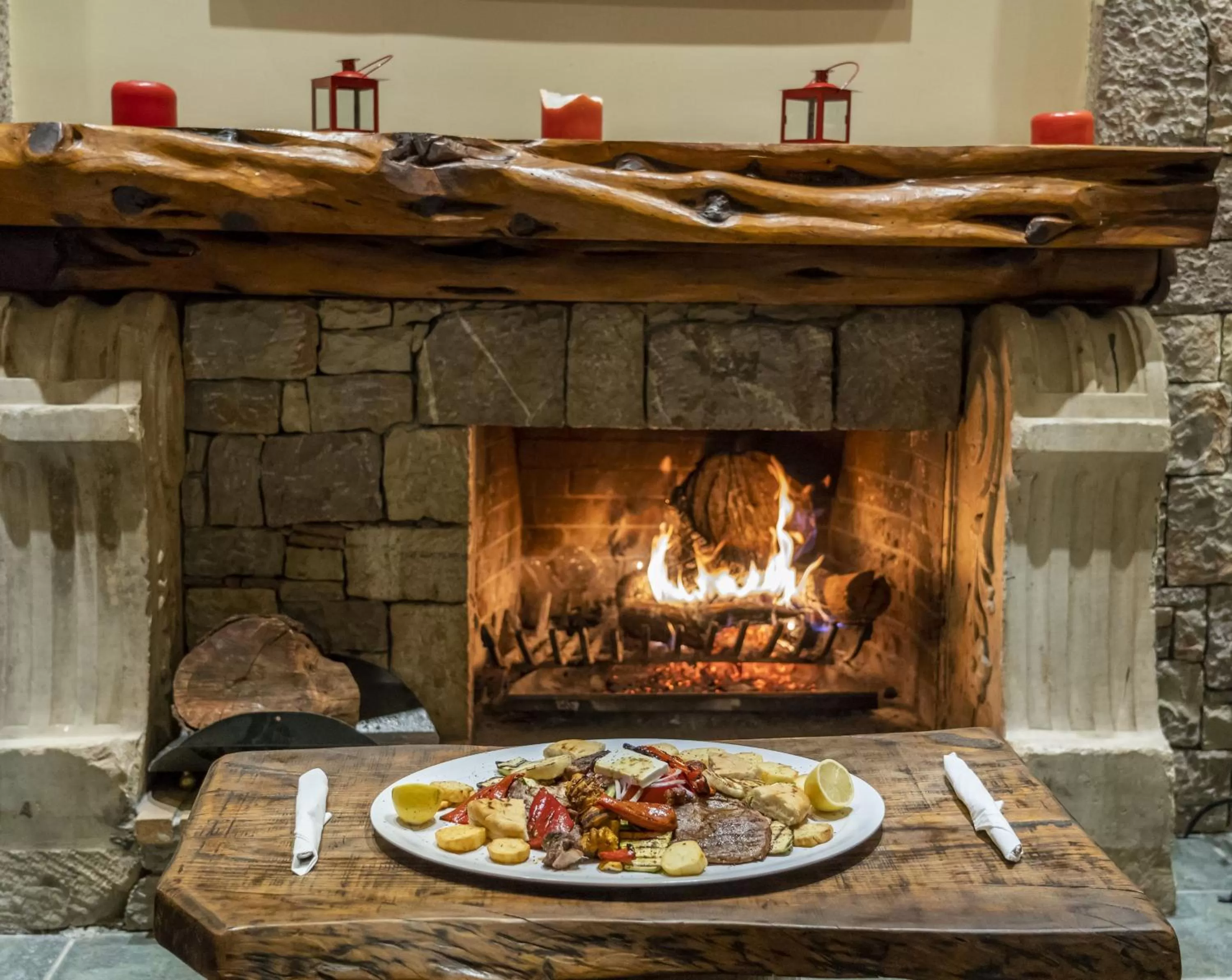 Dinner in Anemolia Mountain Resort