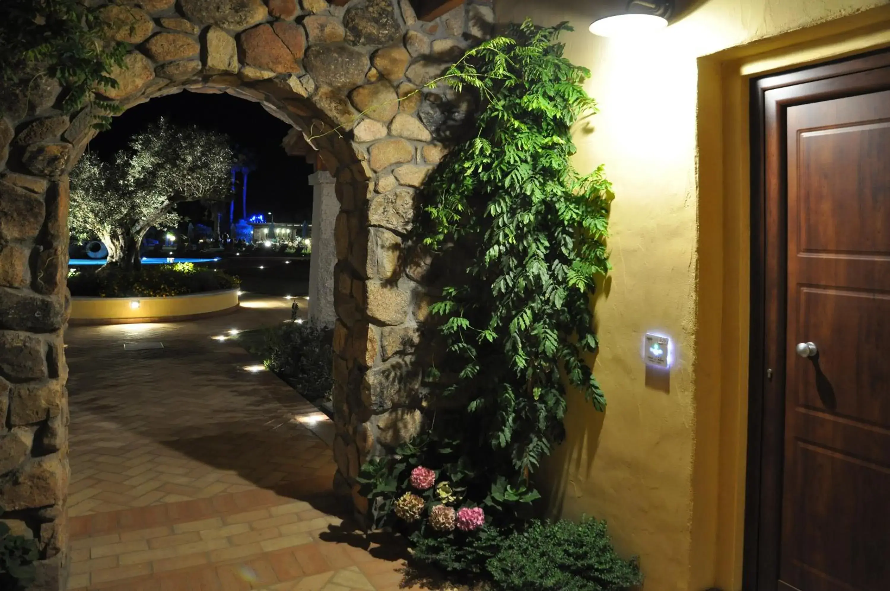 Garden in Le Anfore Hotel