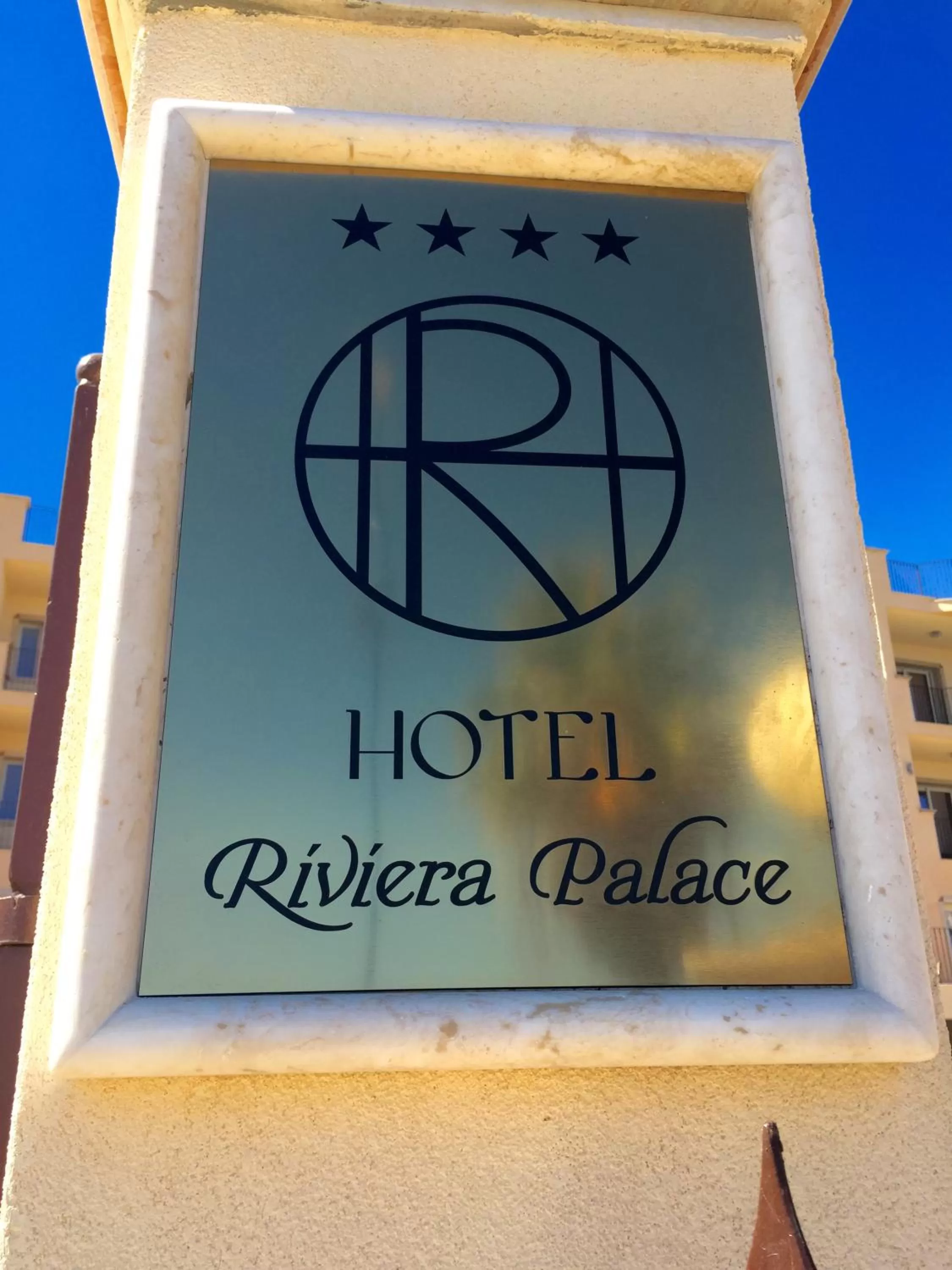 Property logo or sign in Hotel Riviera Palace