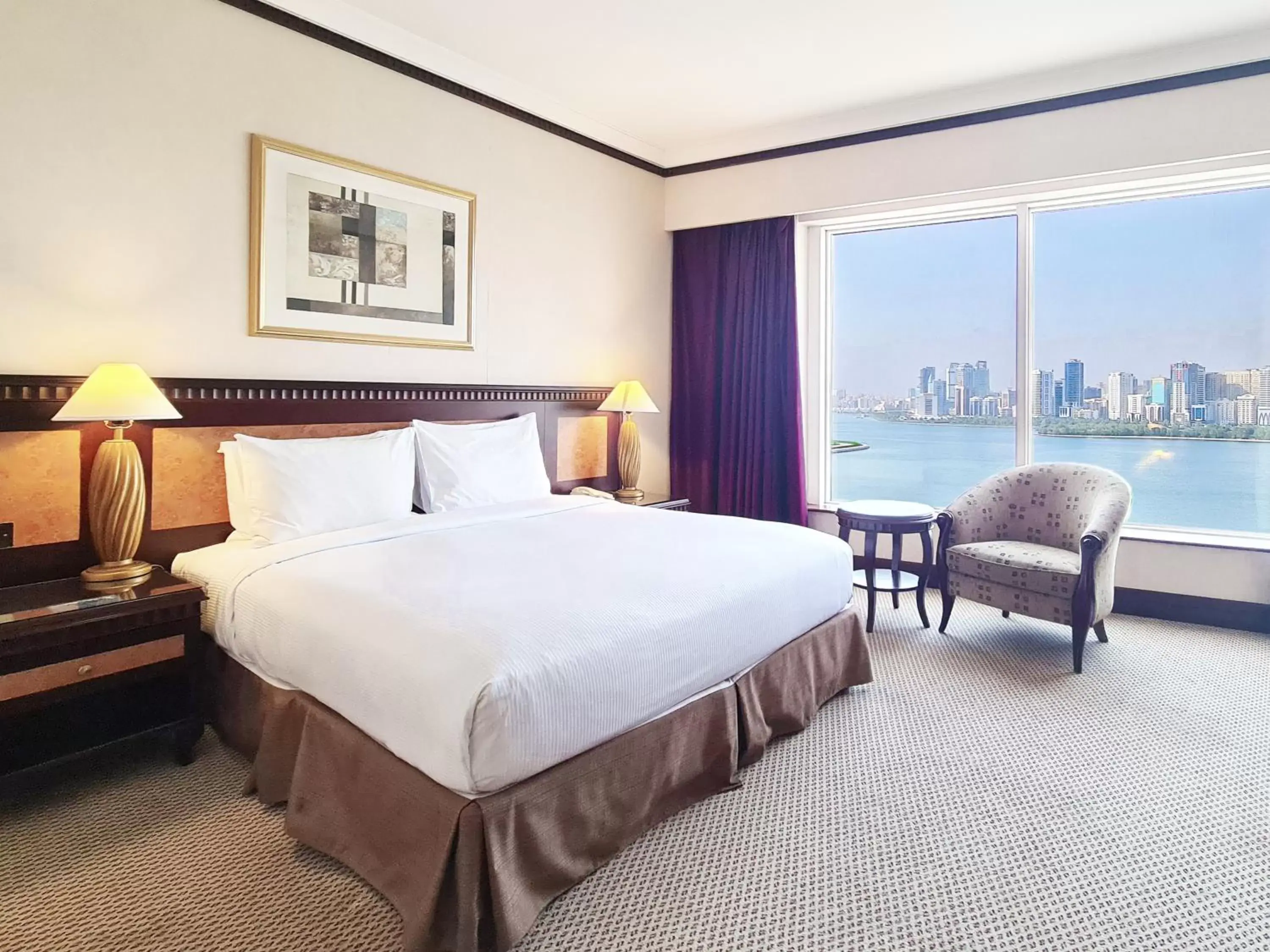 Bedroom, Bed in Corniche Hotel Sharjah