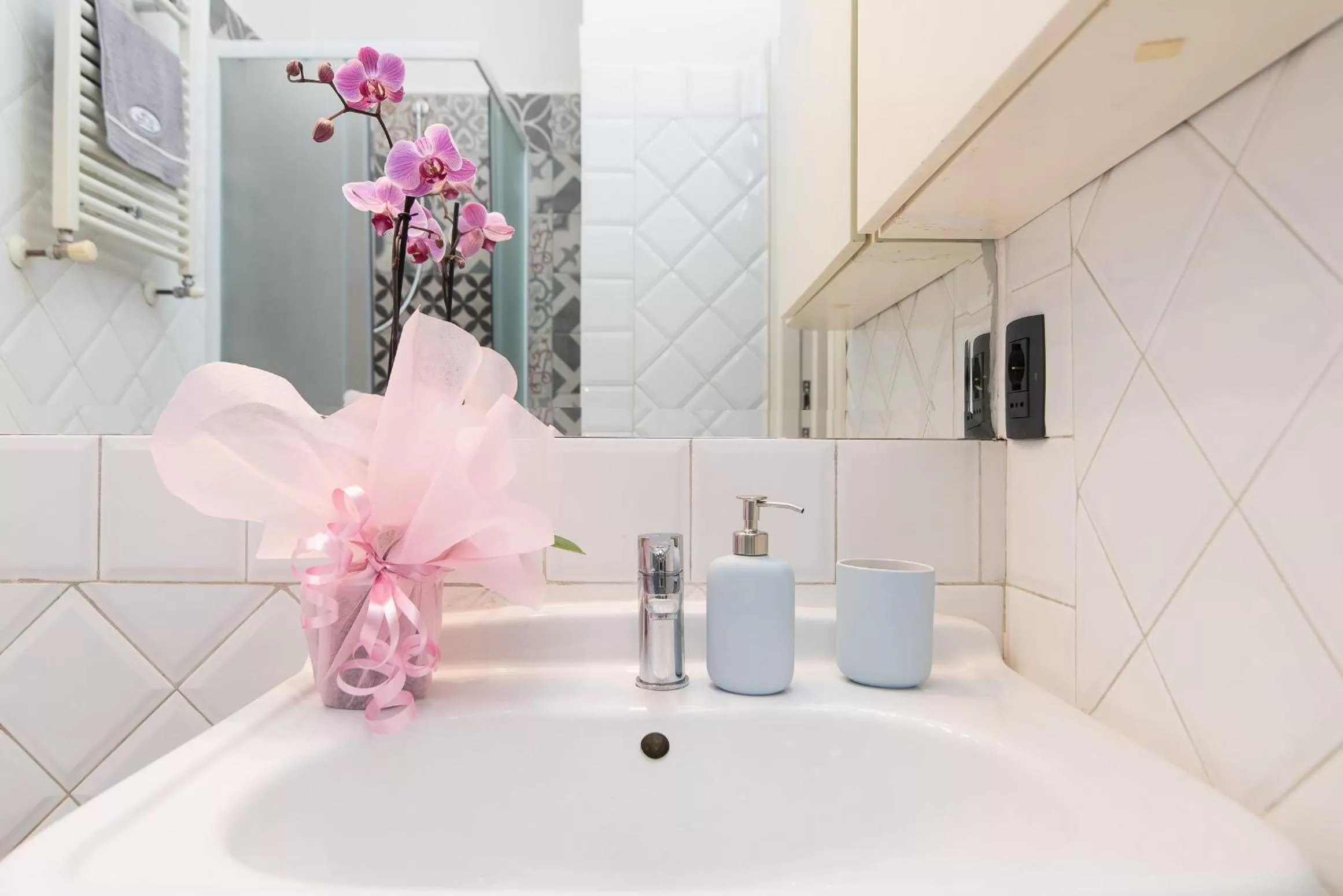 Bathroom in B&B Arco Di Gallieno