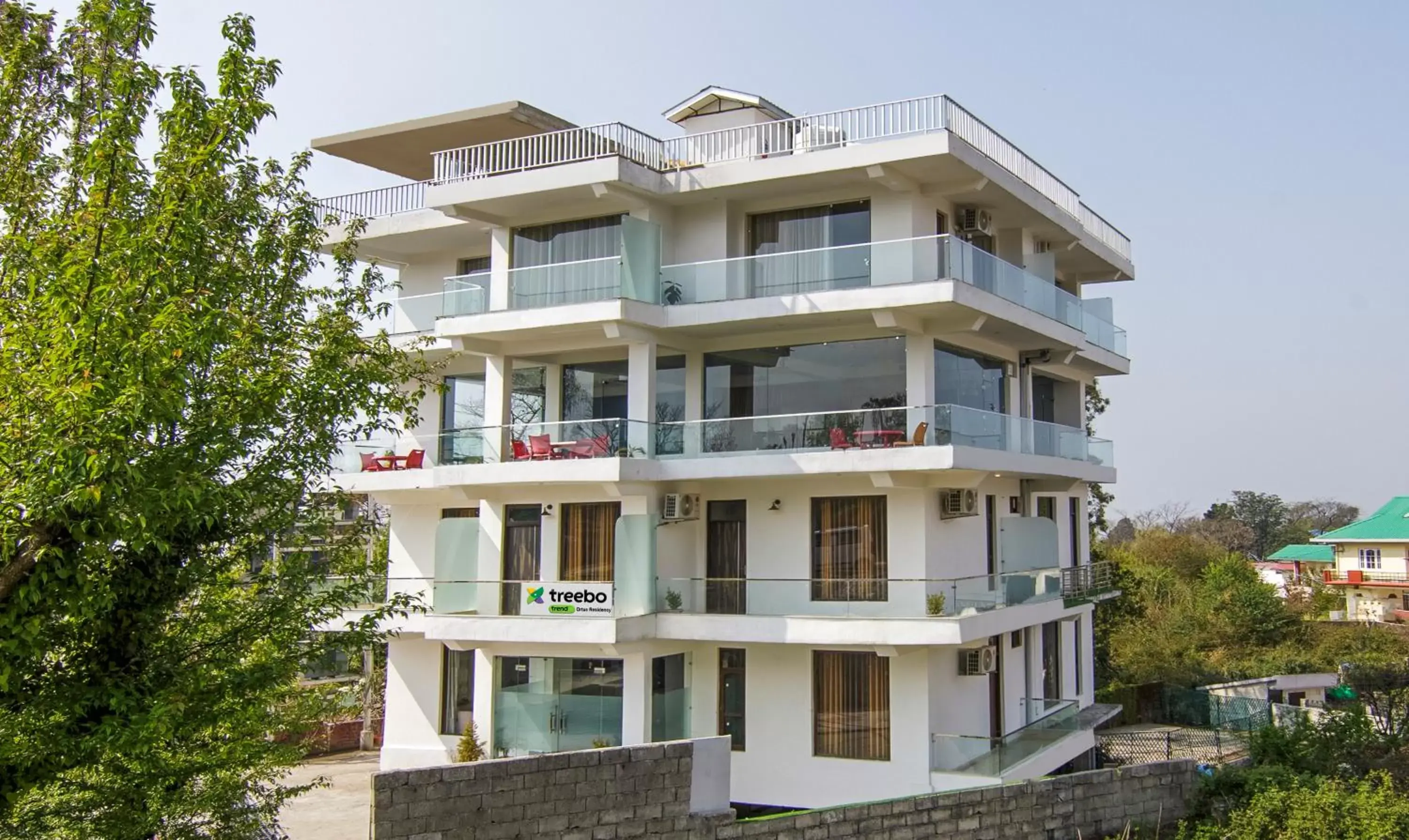 Facade/entrance in Treebo Ortus Residency Facade/entrance in Treebo Ortus Residency