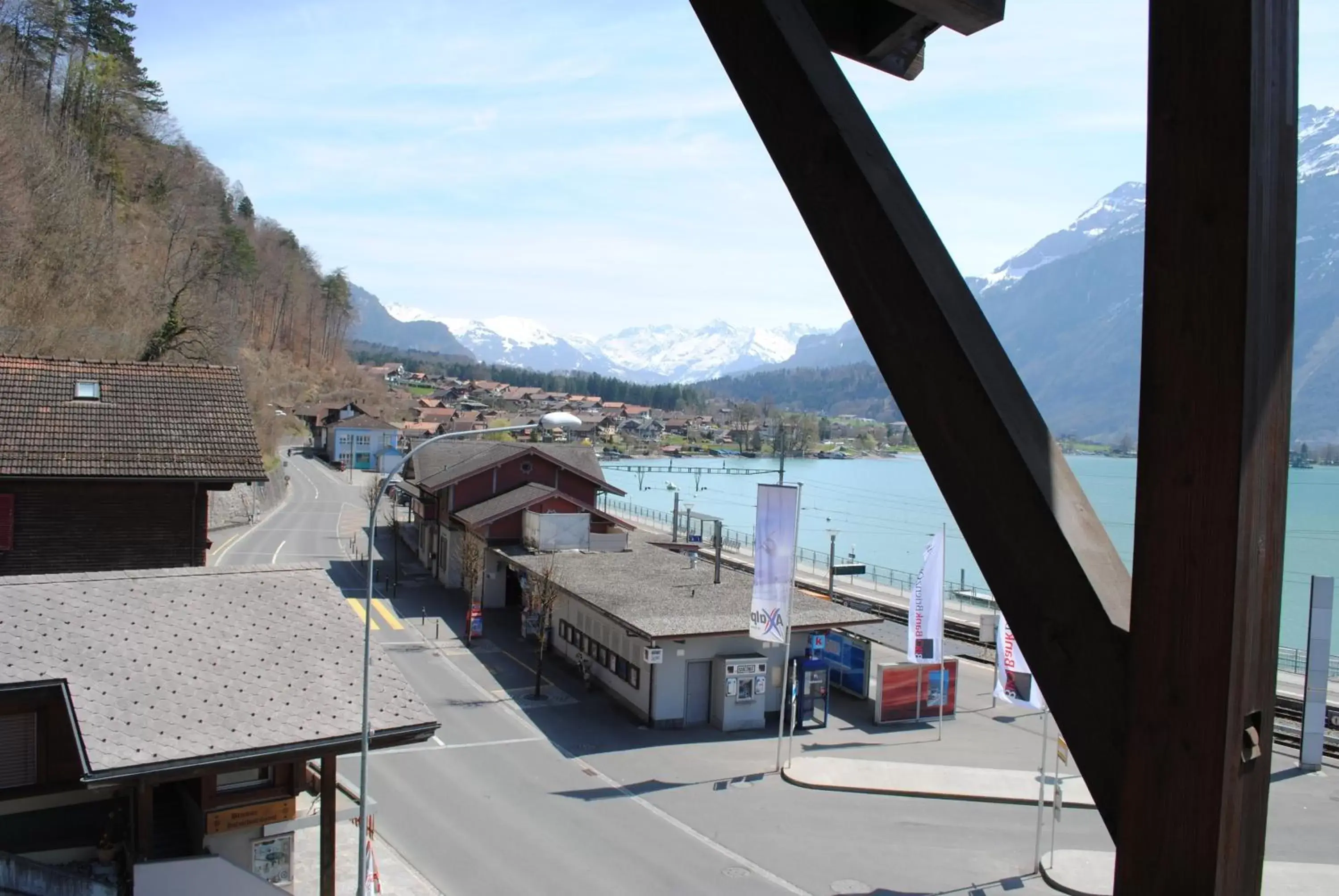 View (from property/room), Mountain View in Hotel Weisses Kreuz