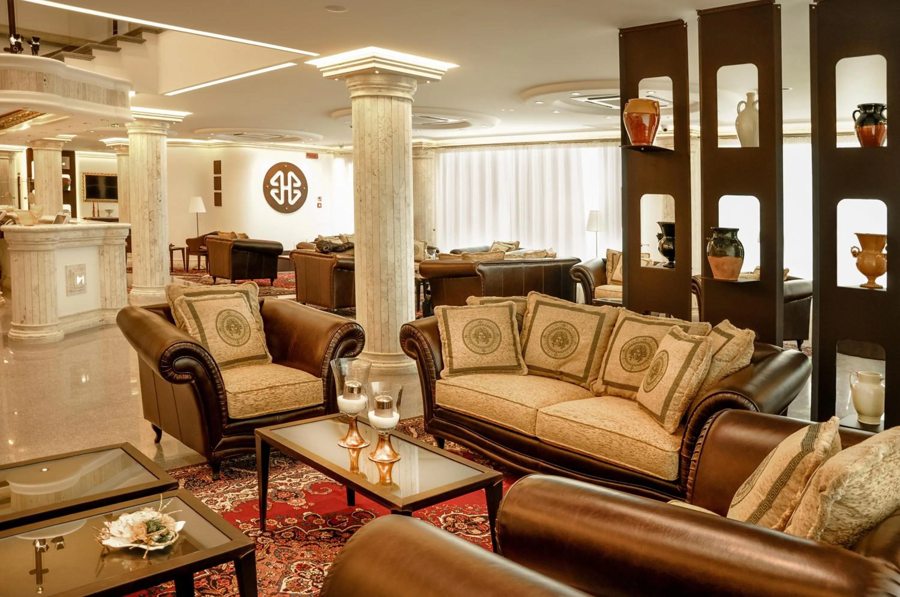 Lobby or reception in BHB Hotel