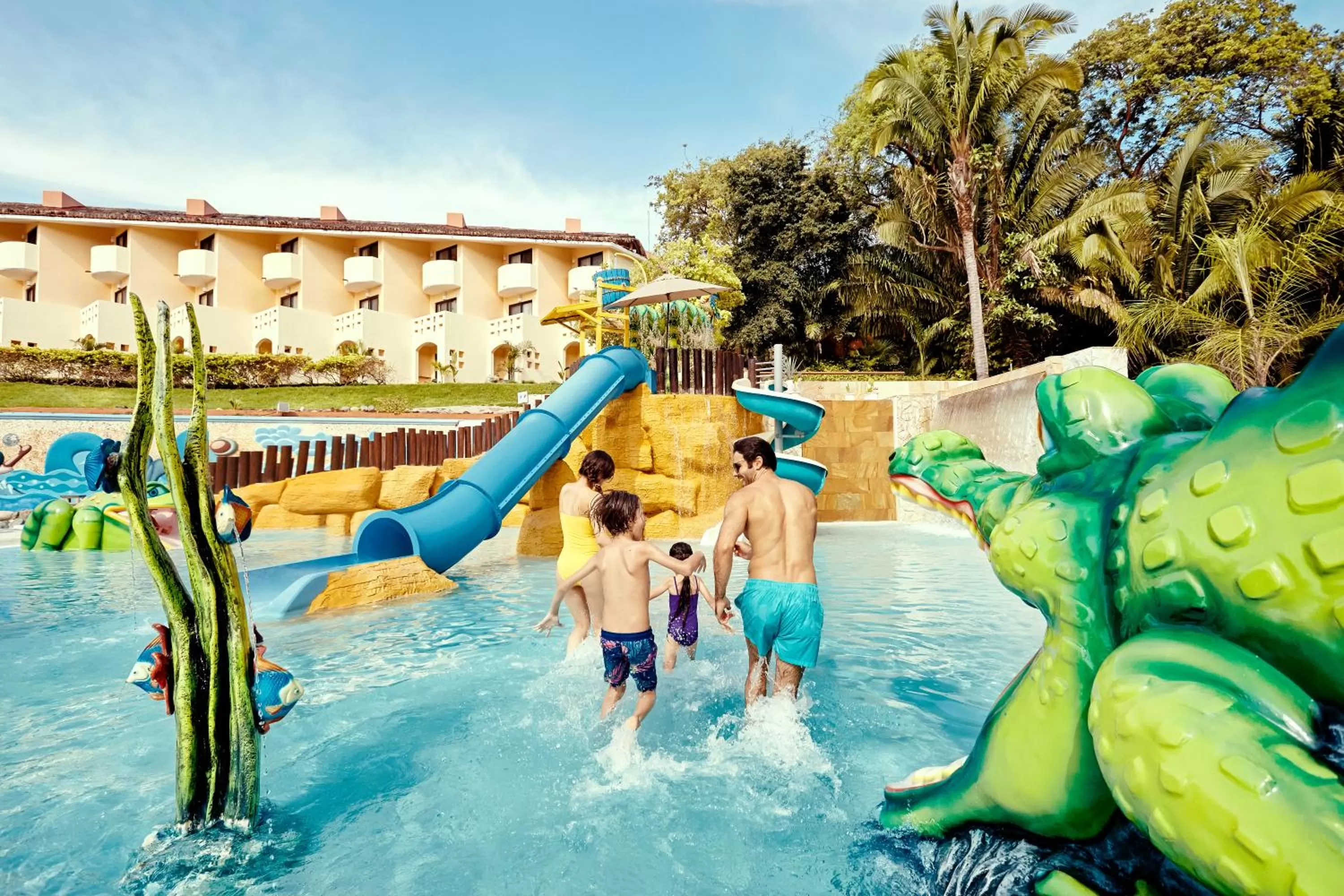 Aqua park in Grand Palladium Vallarta Resort & Spa - All Inclusive