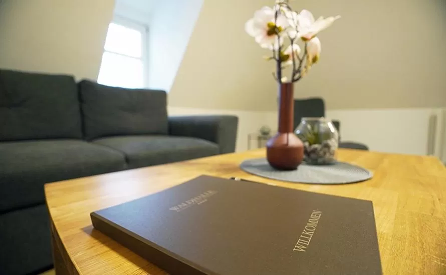 Living room in Hotel Waldhalle