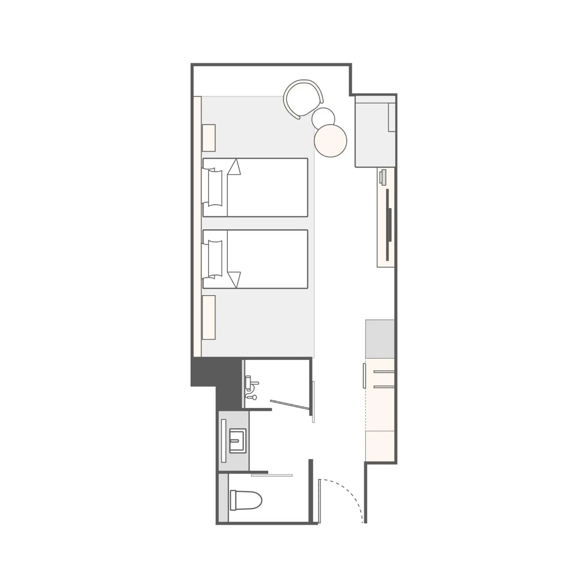 Floor Plan in Suginoi Hotel