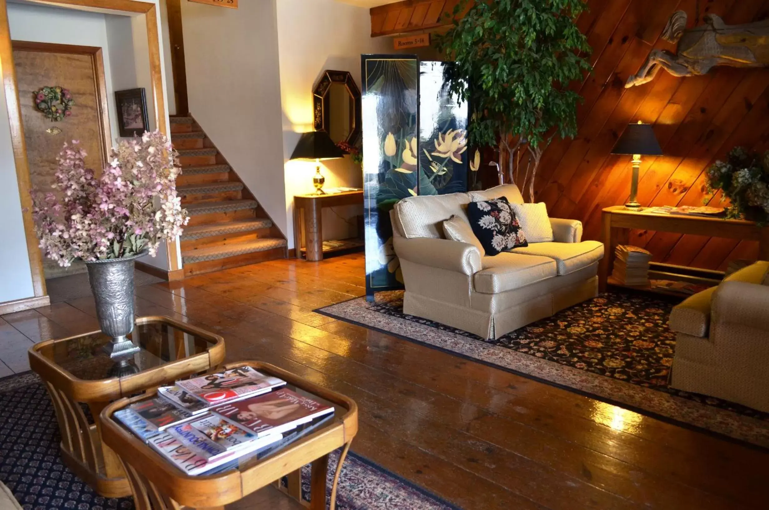 Lobby or reception in Greenbrier Inn Killington