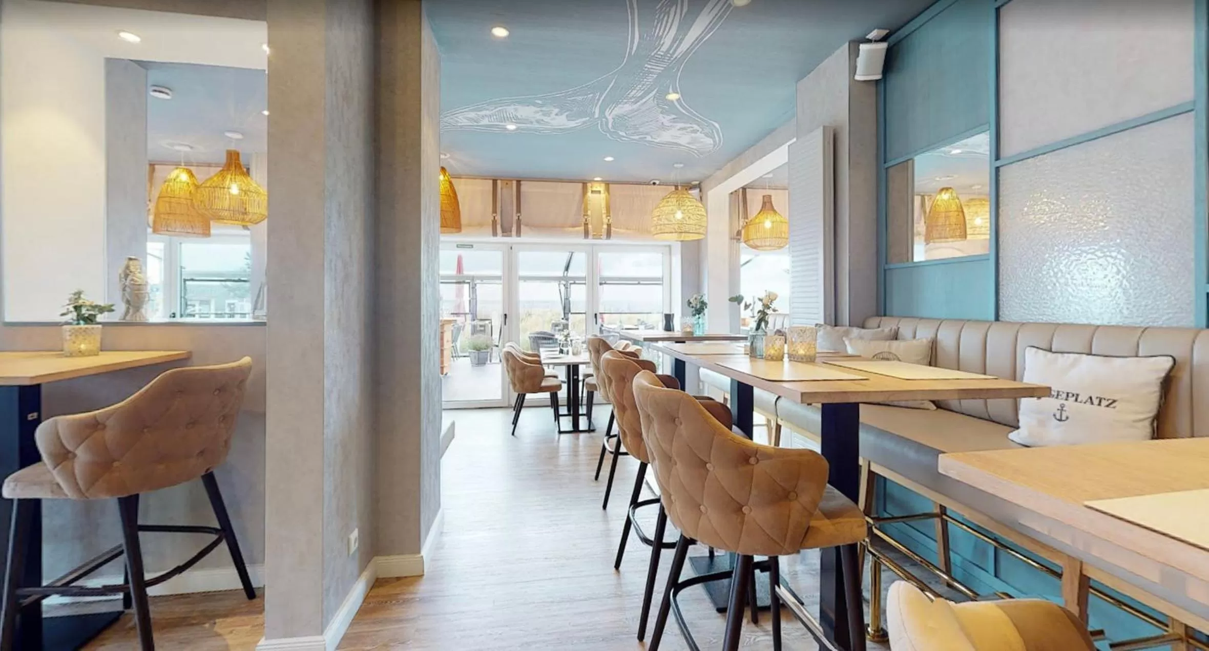 Restaurant/places to eat in Seaside-Strandhotel