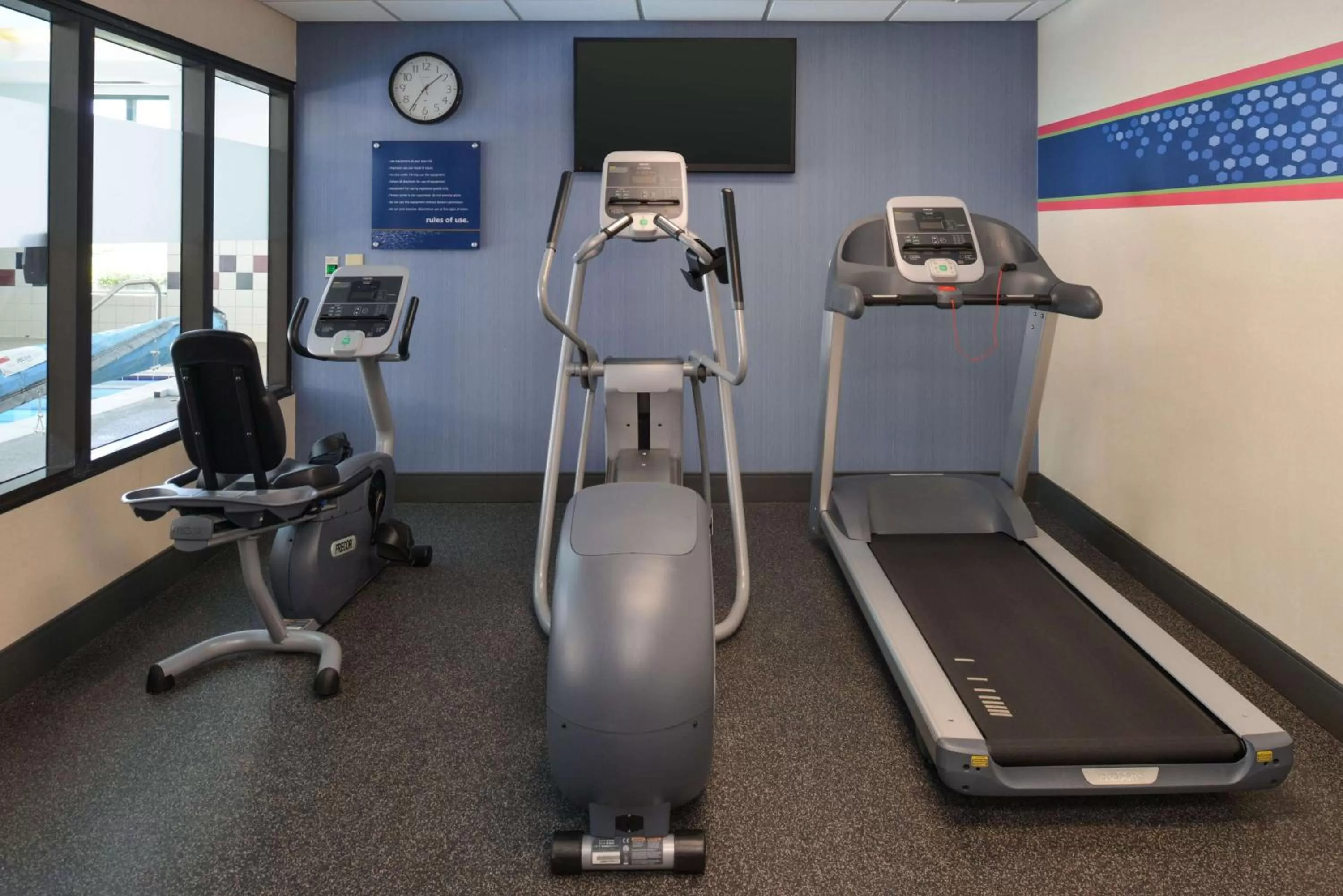 Fitness centre/facilities in Hampton Inn & Suites Pueblo-Southgate