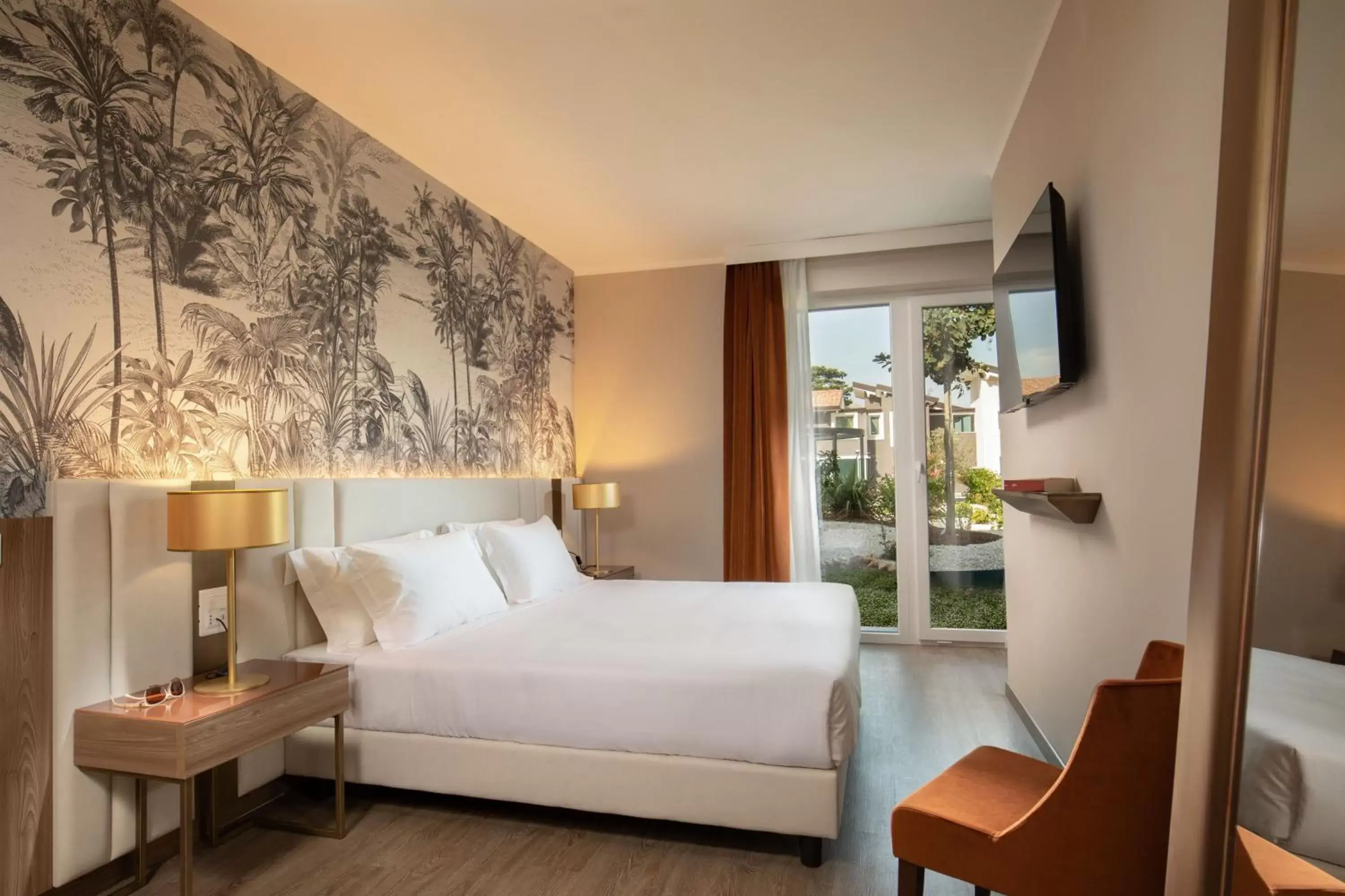 Bedroom, Bed in Hotel Della Piana