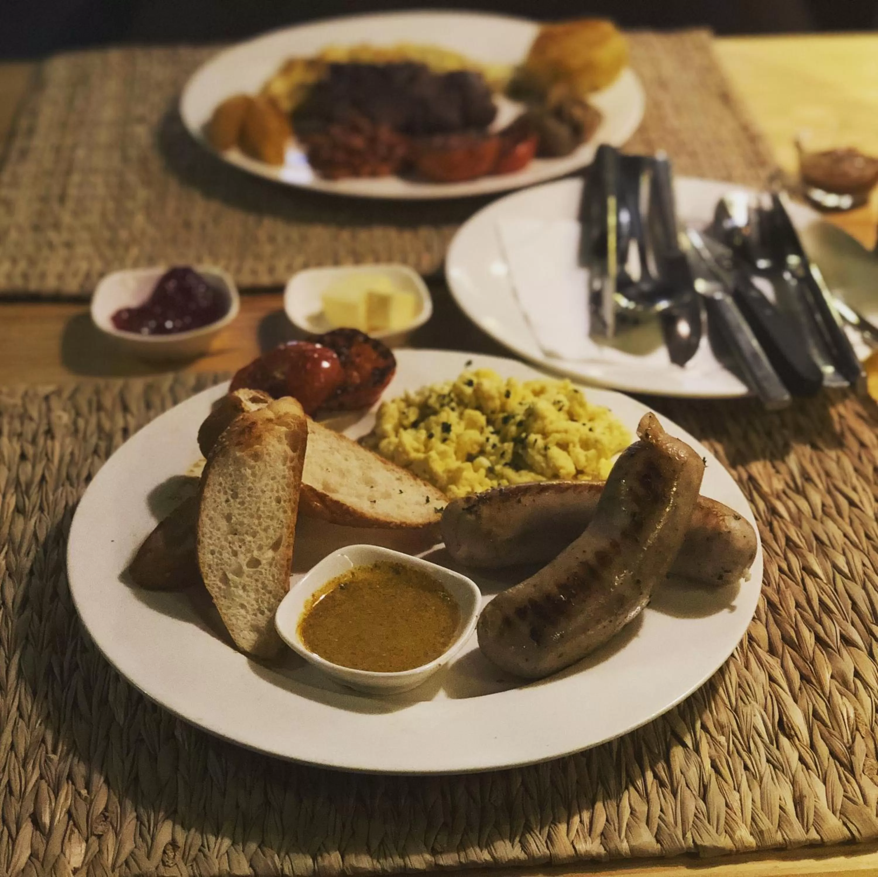 Continental breakfast in Trekkers Home