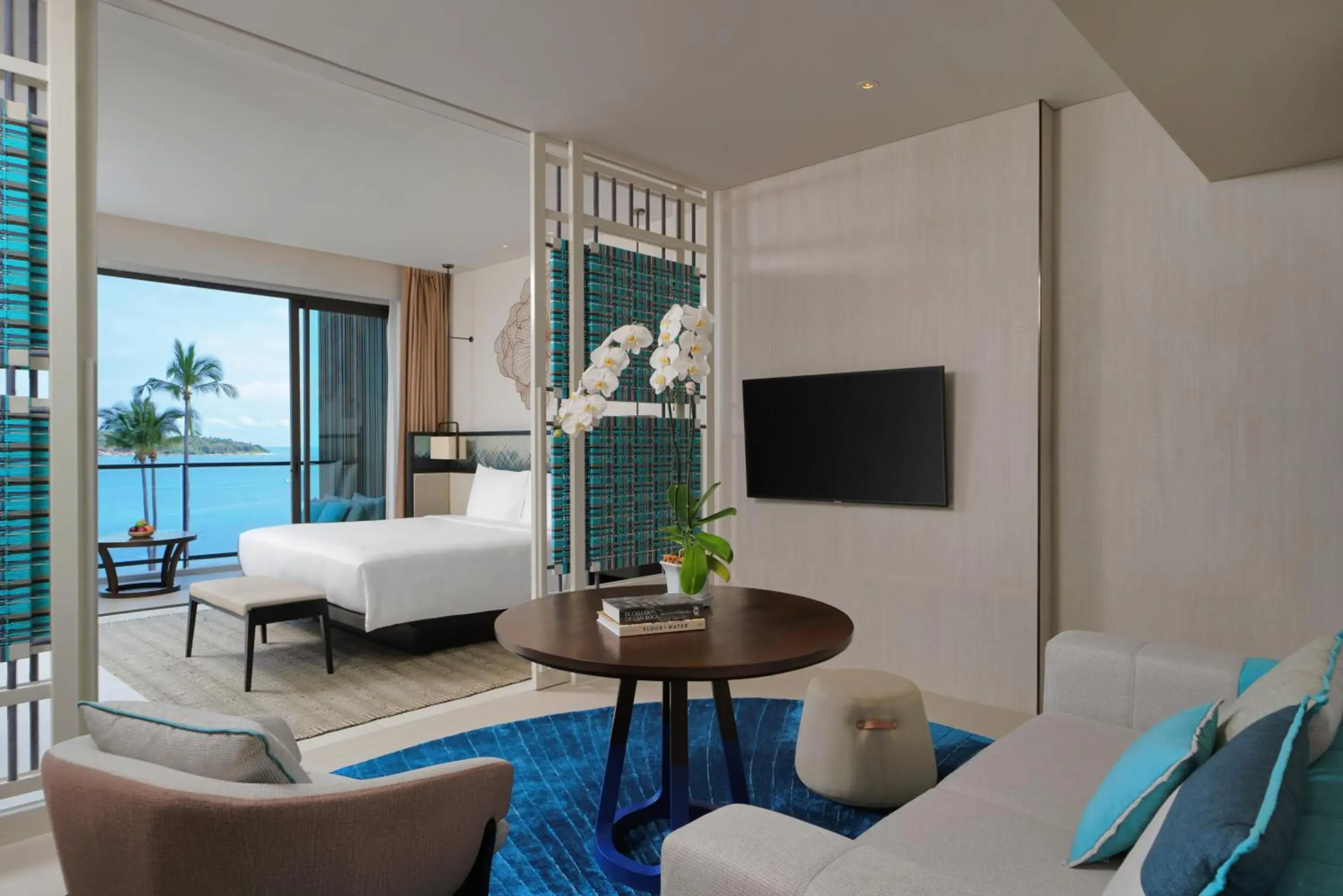 Bedroom, Seating Area in Hyatt Regency Koh Samui- SHA Extra Plus