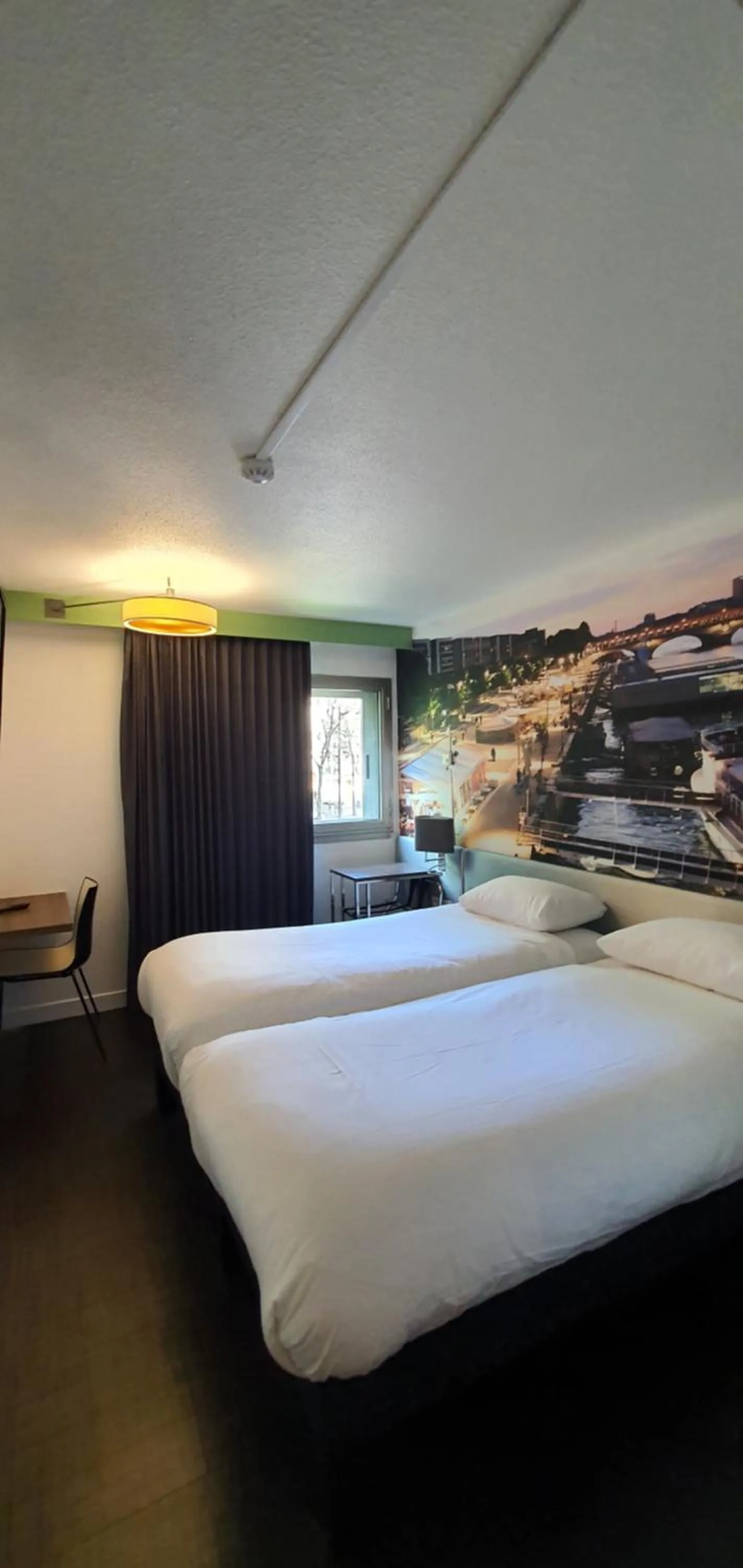 Bedroom, Bed in ibis Styles Paris Tolbiac Bibliotheque