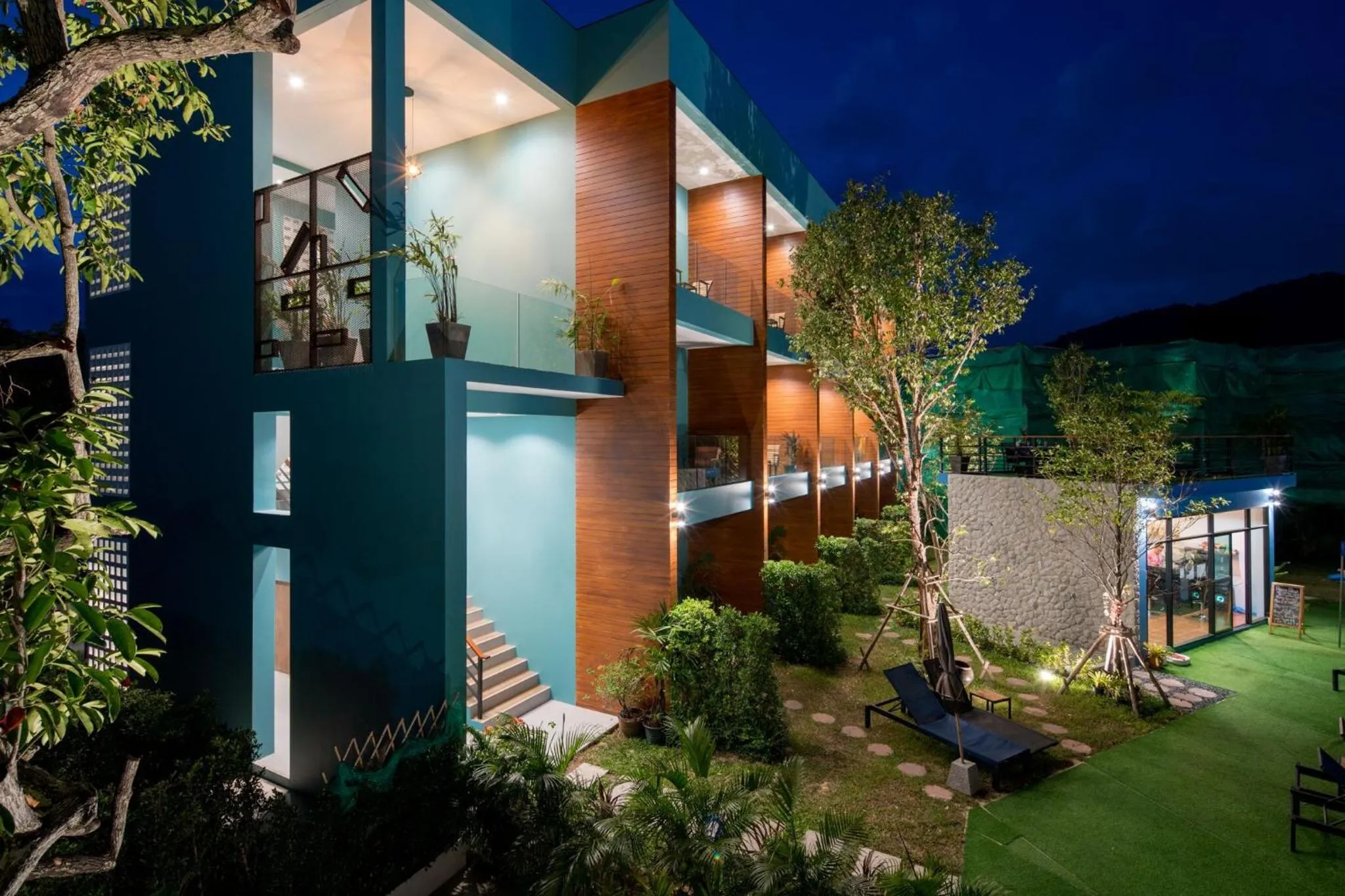 Facade/entrance in Peace Blue Naiharn Naturist Resort Phuket SHA Extra Plus