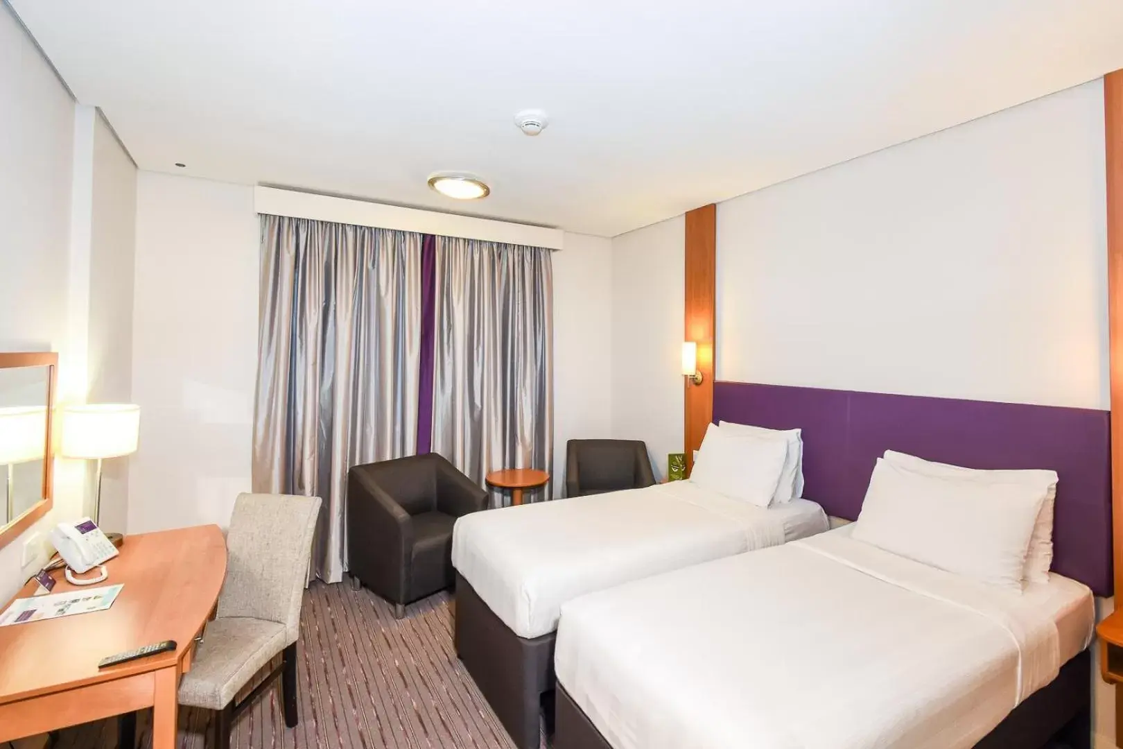 Twin Room - Smoking - Free DXB Airport Shuttle Every 30 mins to T3 & T1 in Premier Inn Dubai International Airport