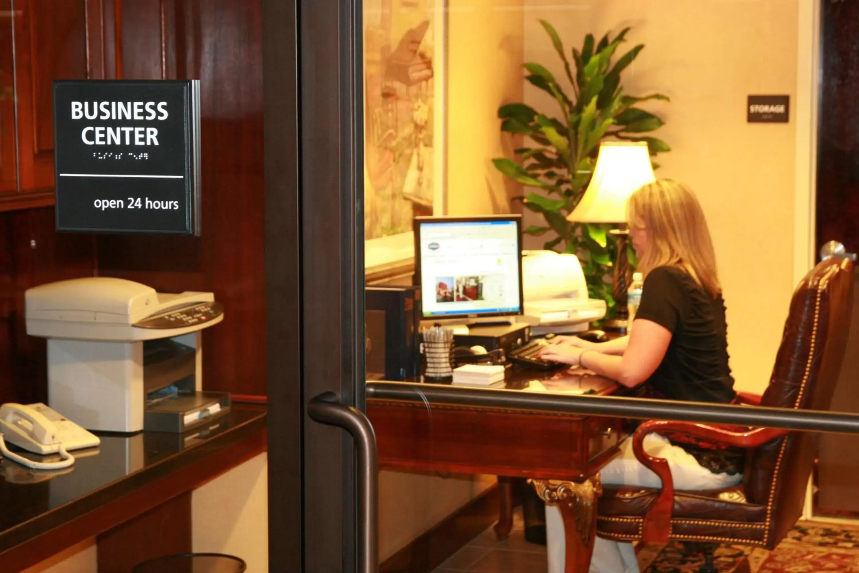 Business facilities in Hampton Inn Greensboro Airport