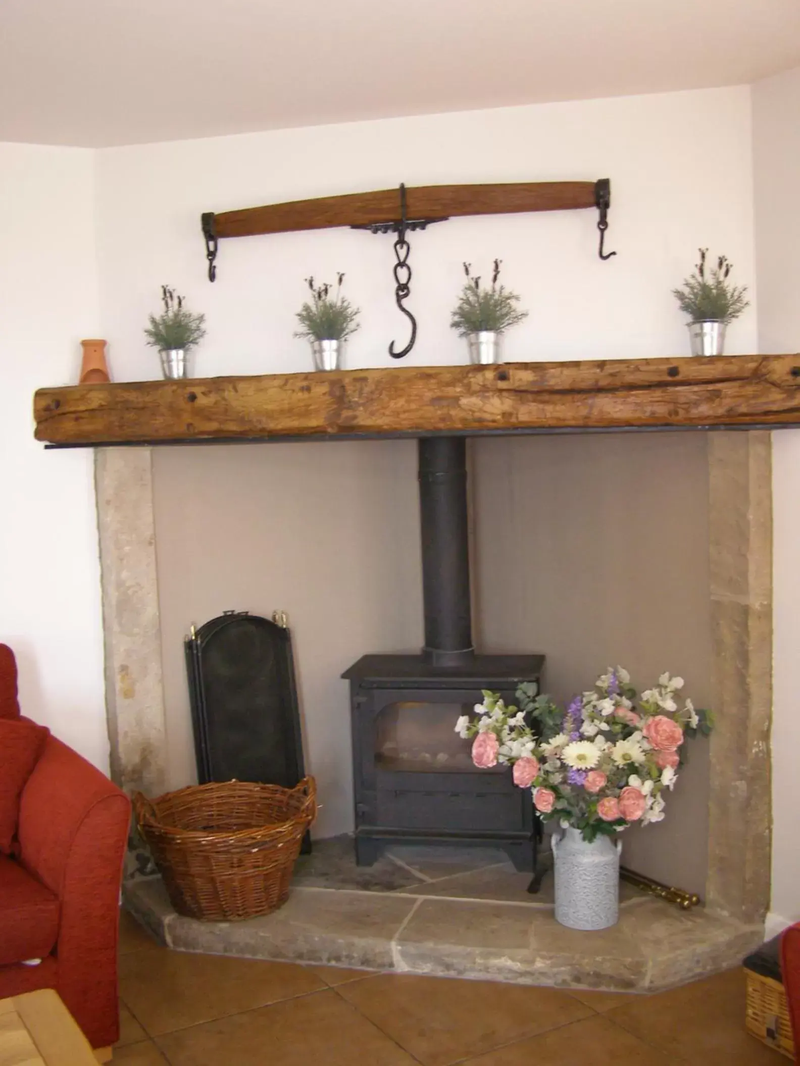 Decorative detail, Seating Area in Coddy's Farm