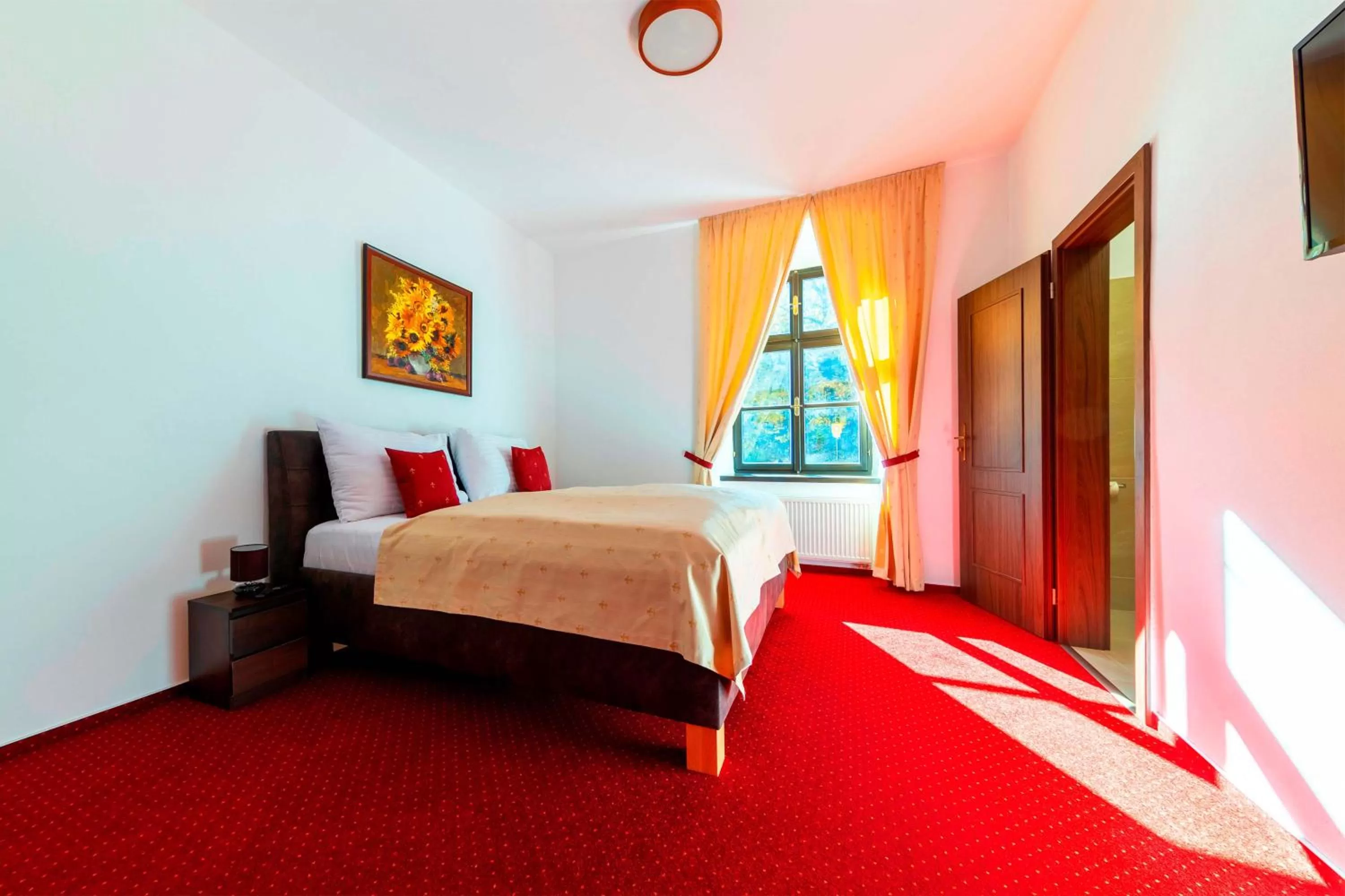 Bed in Vila Lovců králových