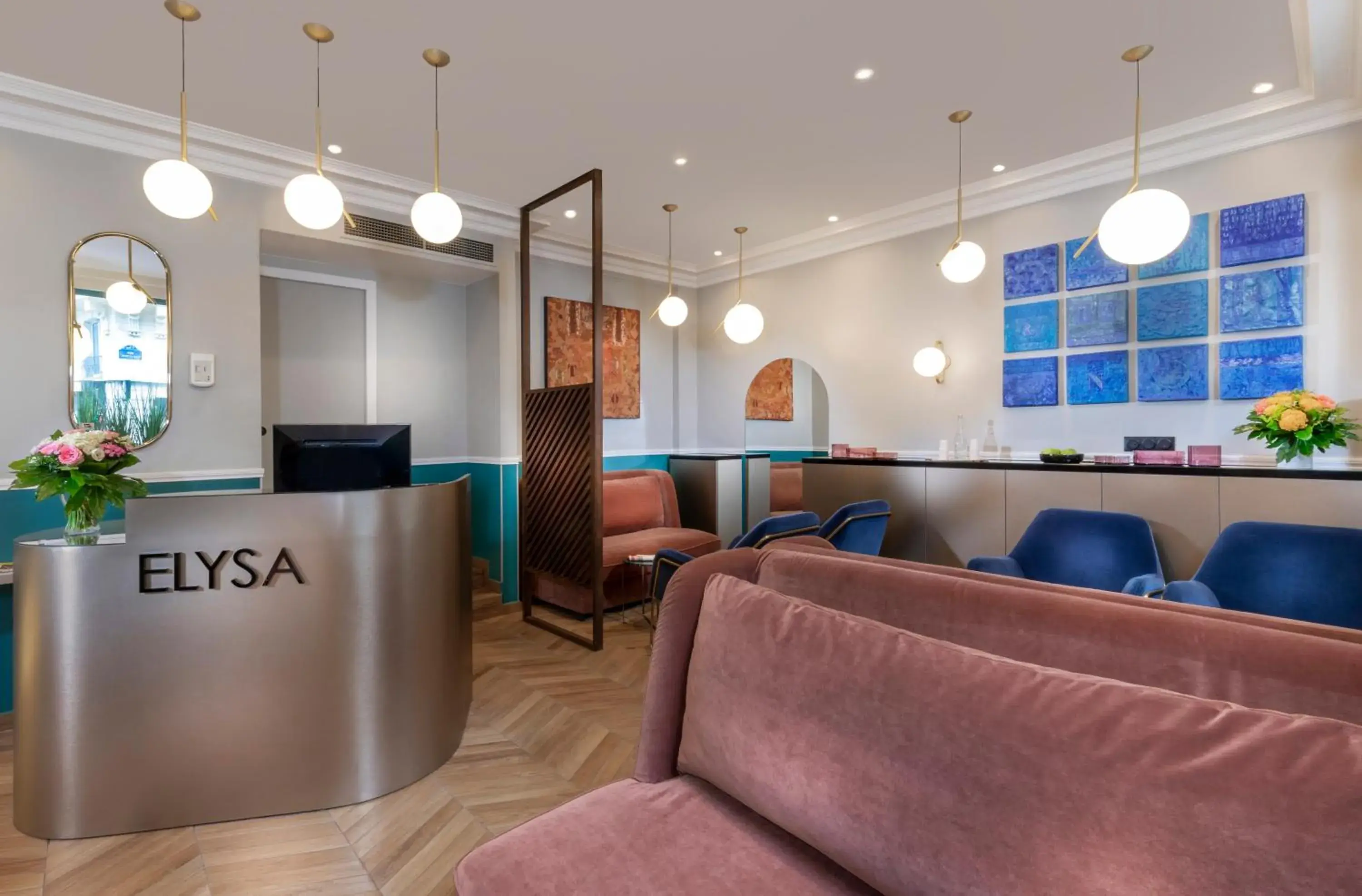 Lobby or reception, Lobby/Reception in Hotel Elysa-Luxembourg