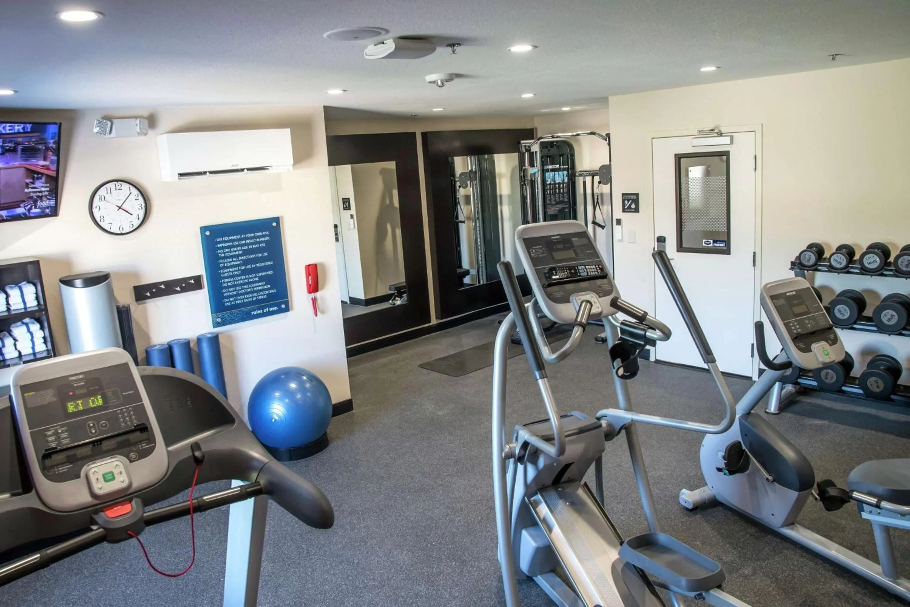 Fitness centre/facilities in Hampton Inn Hartwell Ga