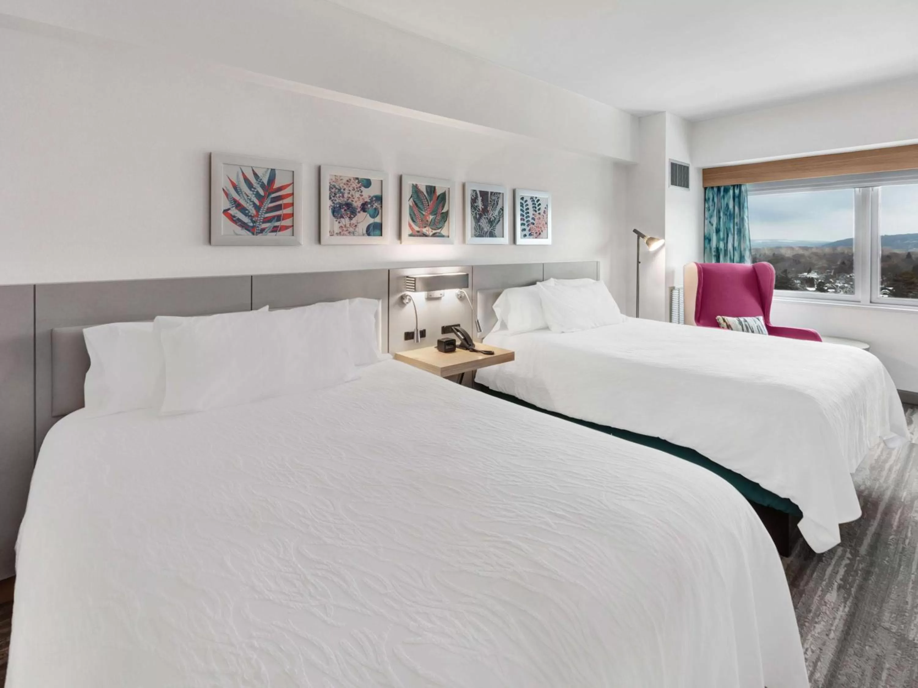 Bed in Hilton Garden Inn Ithaca