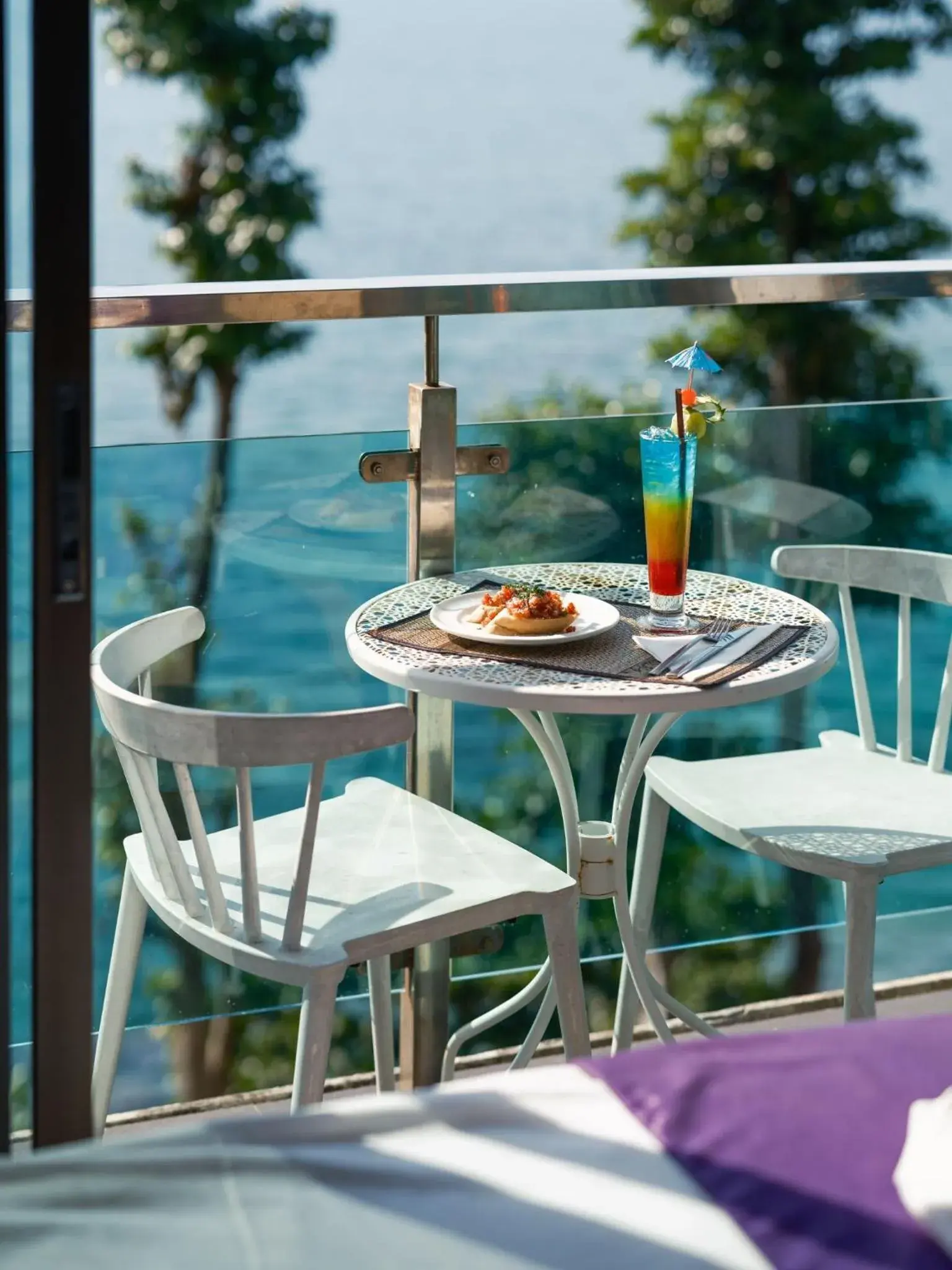 Balcony/Terrace in Cliff Lanta Suite-Koh Lanta Krabi