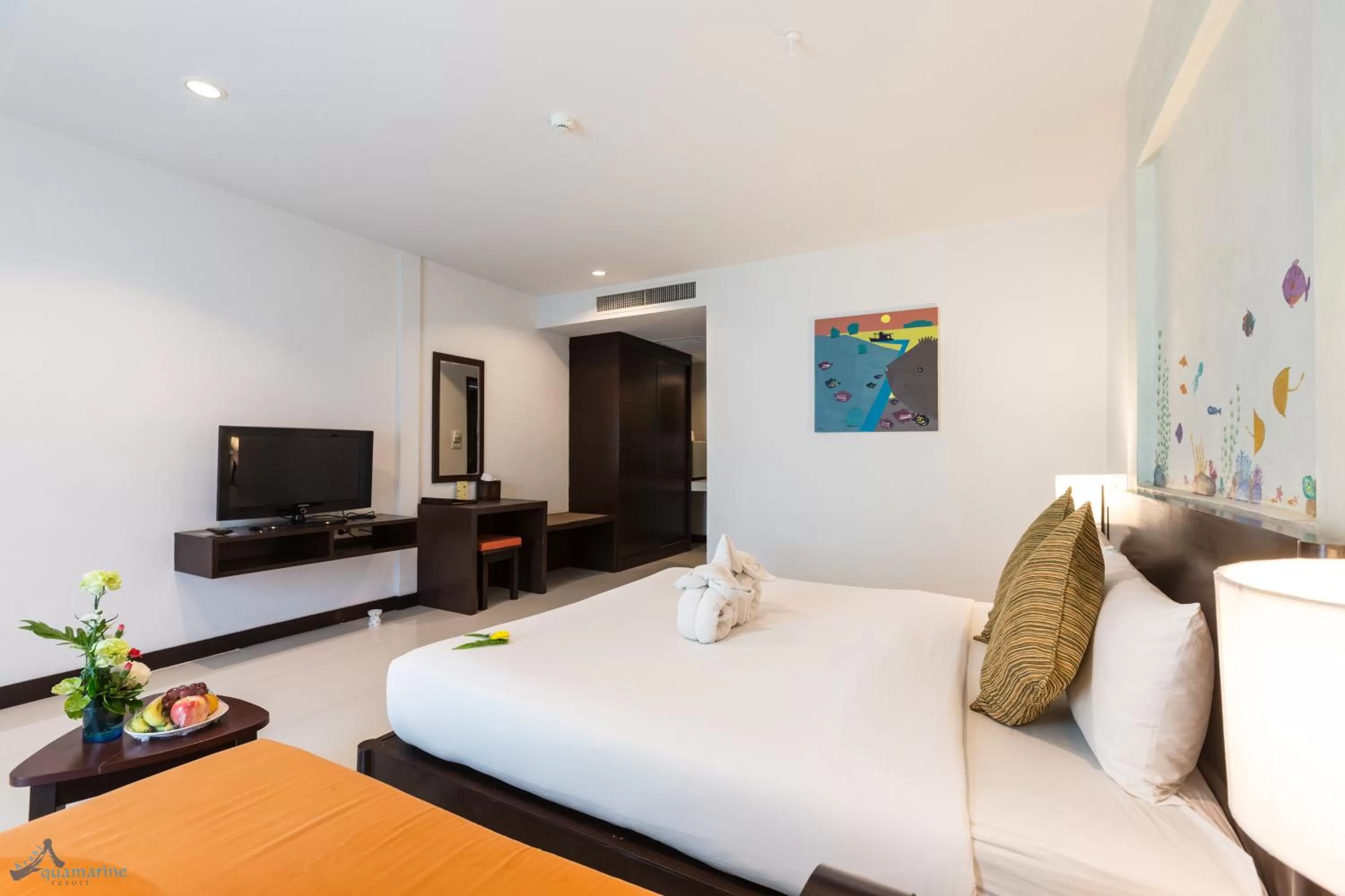 Bed in Krabi Aquamarine Resort - SHA Plus