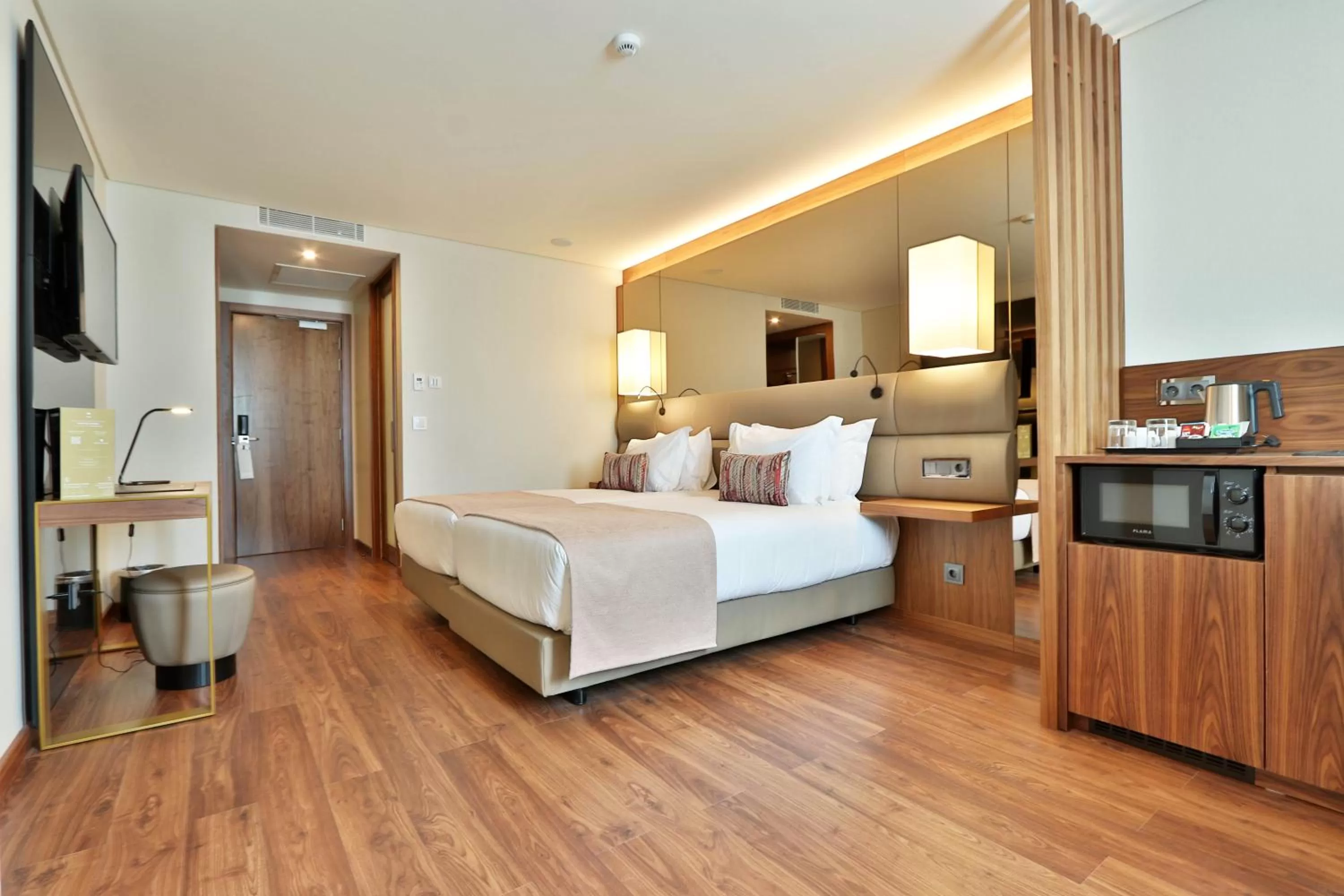 Bed in TURIM Ibéria Hotel