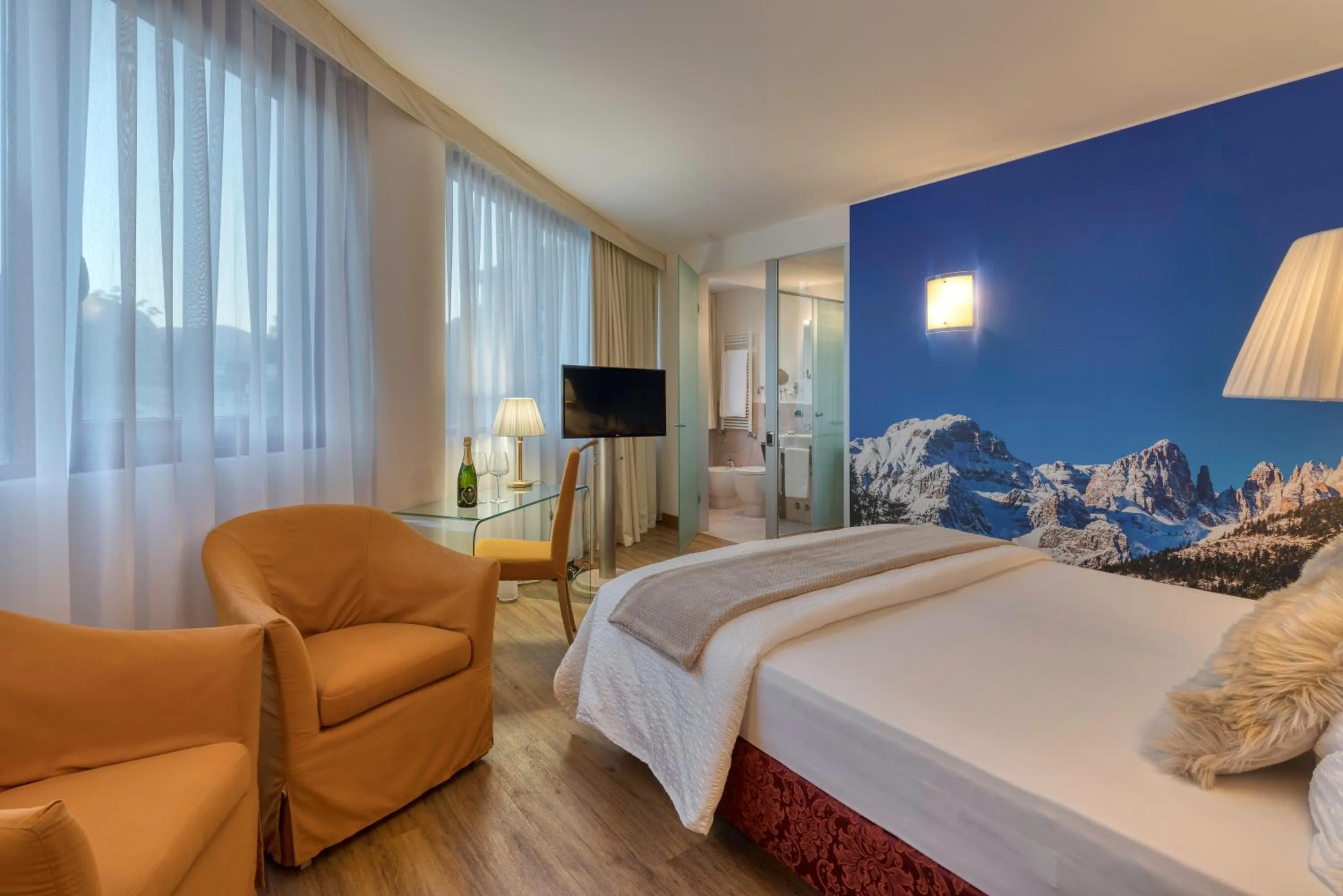 Photo of the whole room, Bed in Hotel Sporting Trento