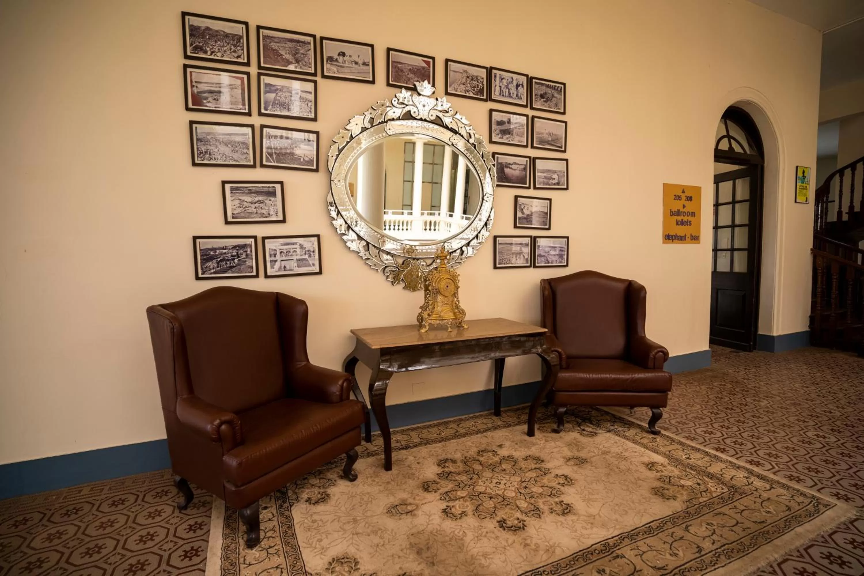 Inner courtyard view in Royal Orchid Brindavan Garden Mysore