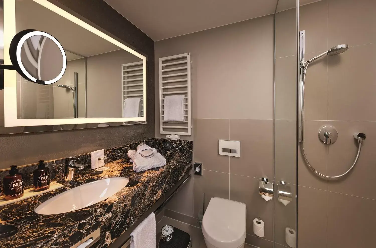 Bathroom in Hotel Maximilian’s