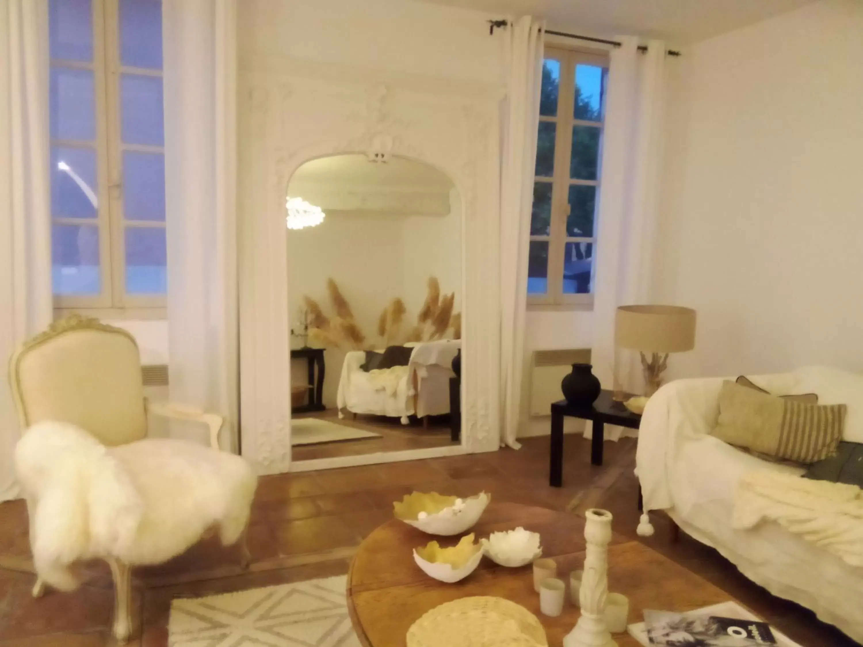 Living room, Seating Area in La maison perchee