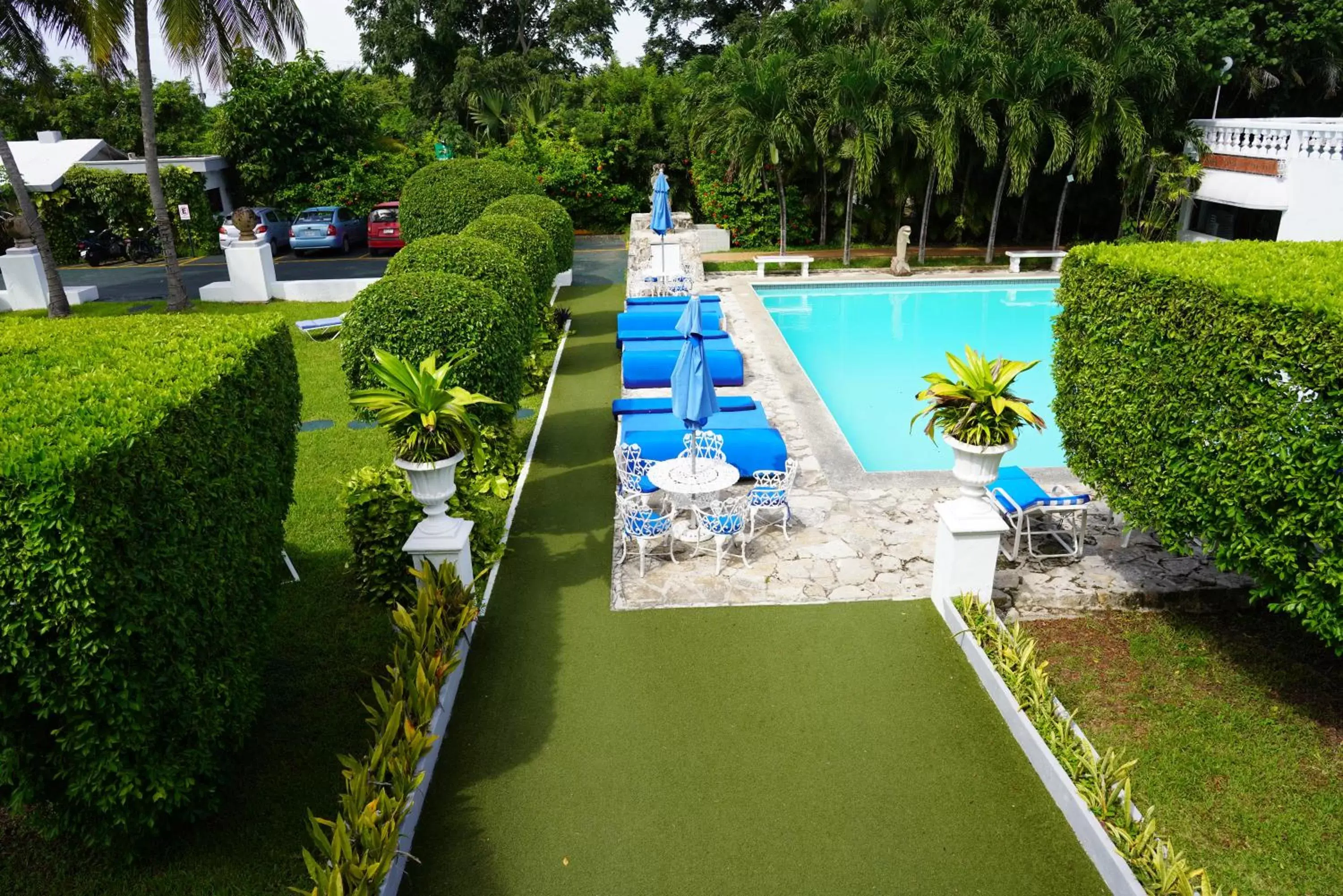 Swimming pool, Pool View in Villablanca Garden Beach Hotel