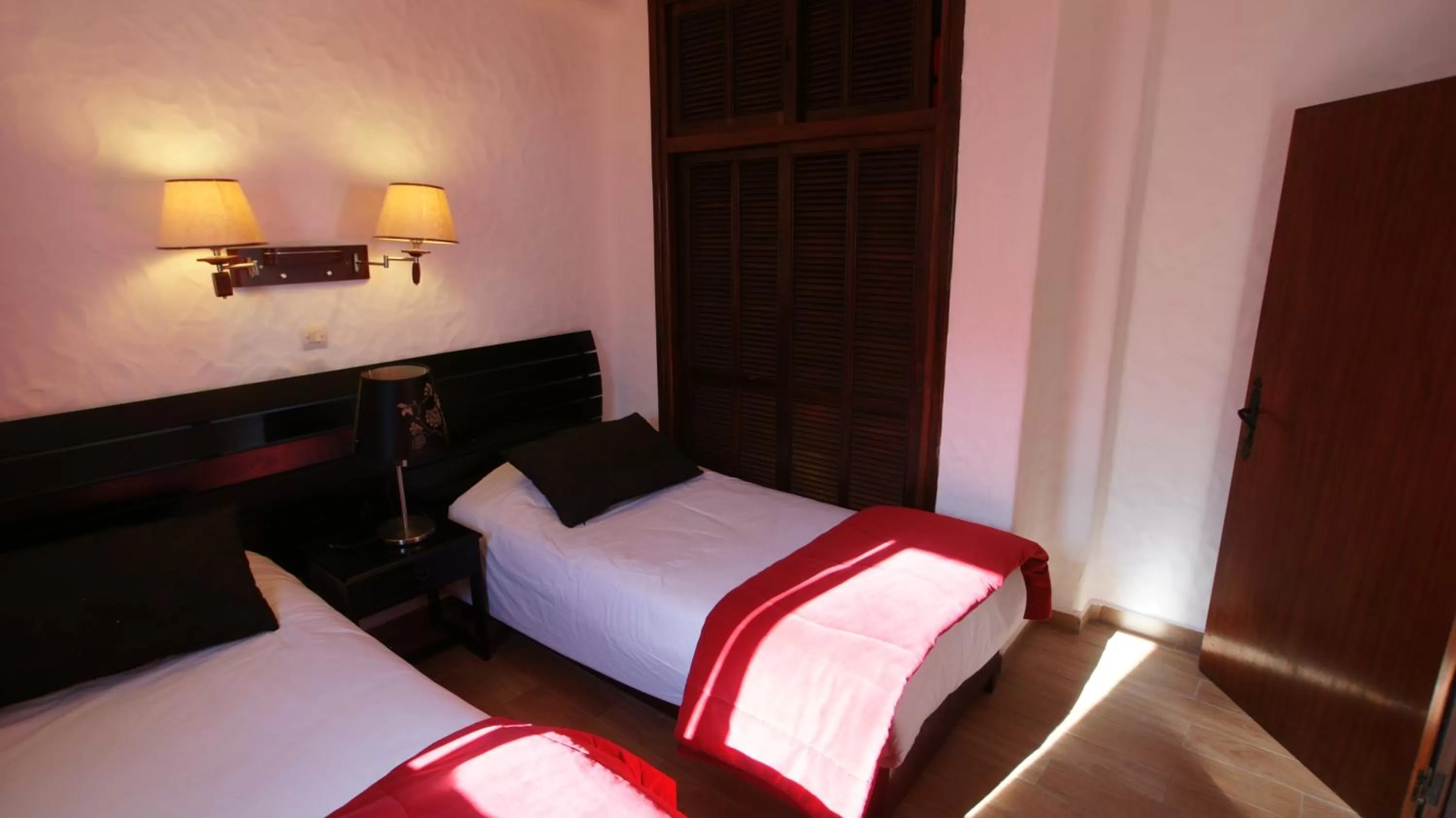 Bed in Hotel Hacienda