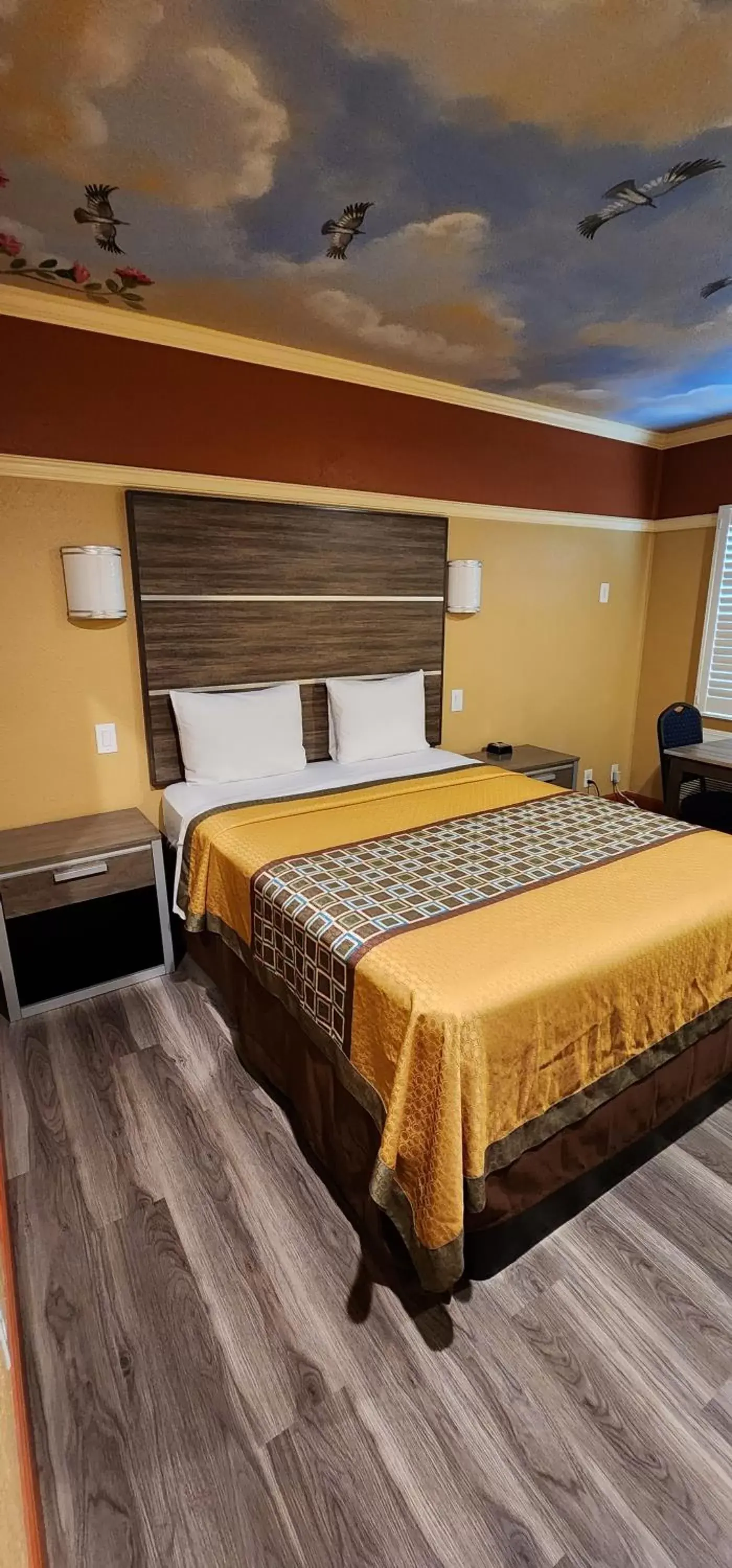 Bed in Geneva Motel Bed in Geneva Motel