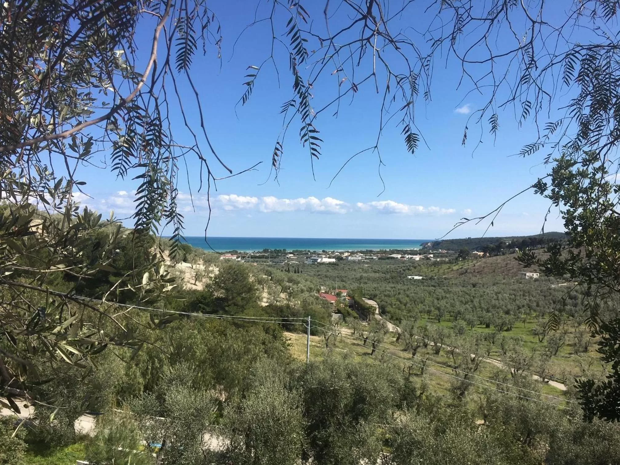 Natural landscape in La Corte del Sole