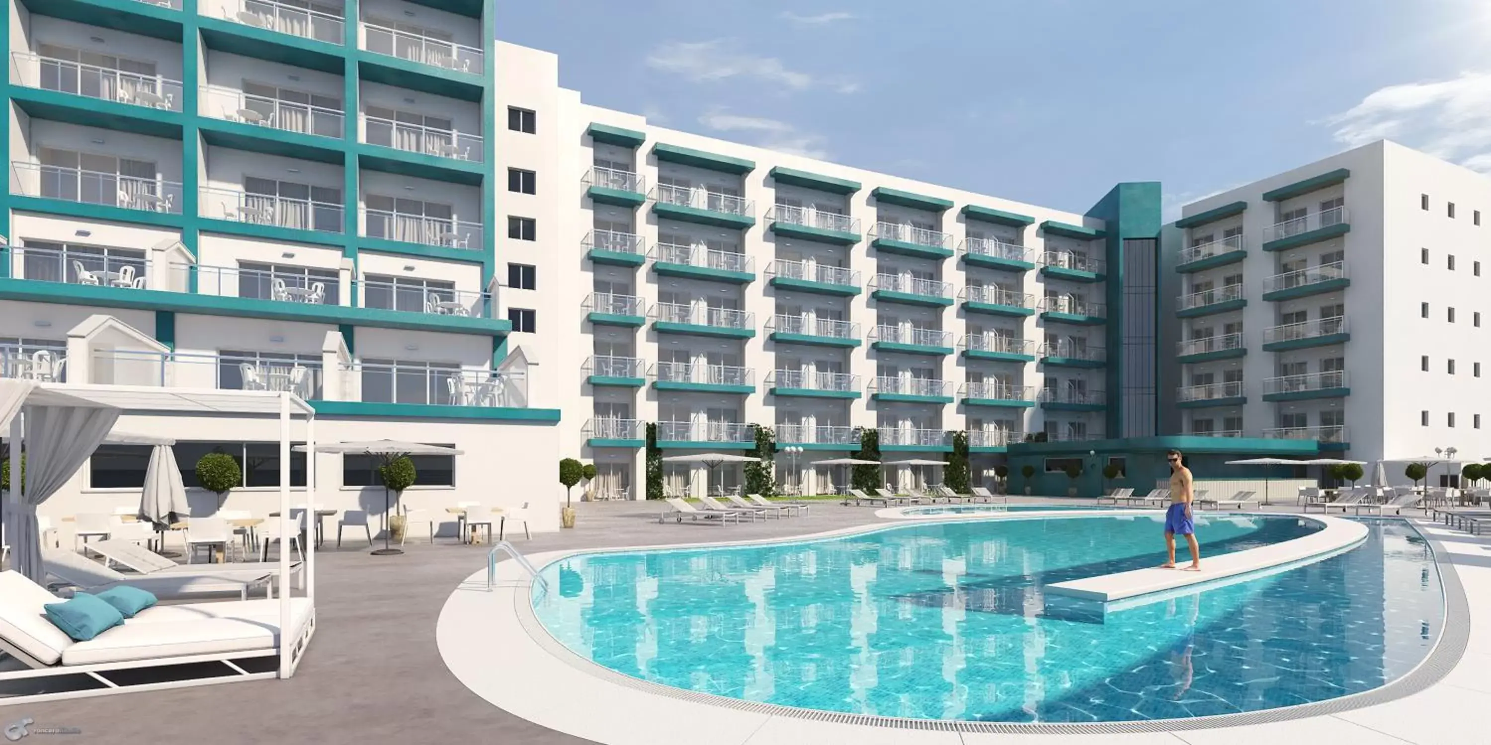 Facade/entrance, Swimming Pool in Hotel Ritual Torremolinos- Adults Only