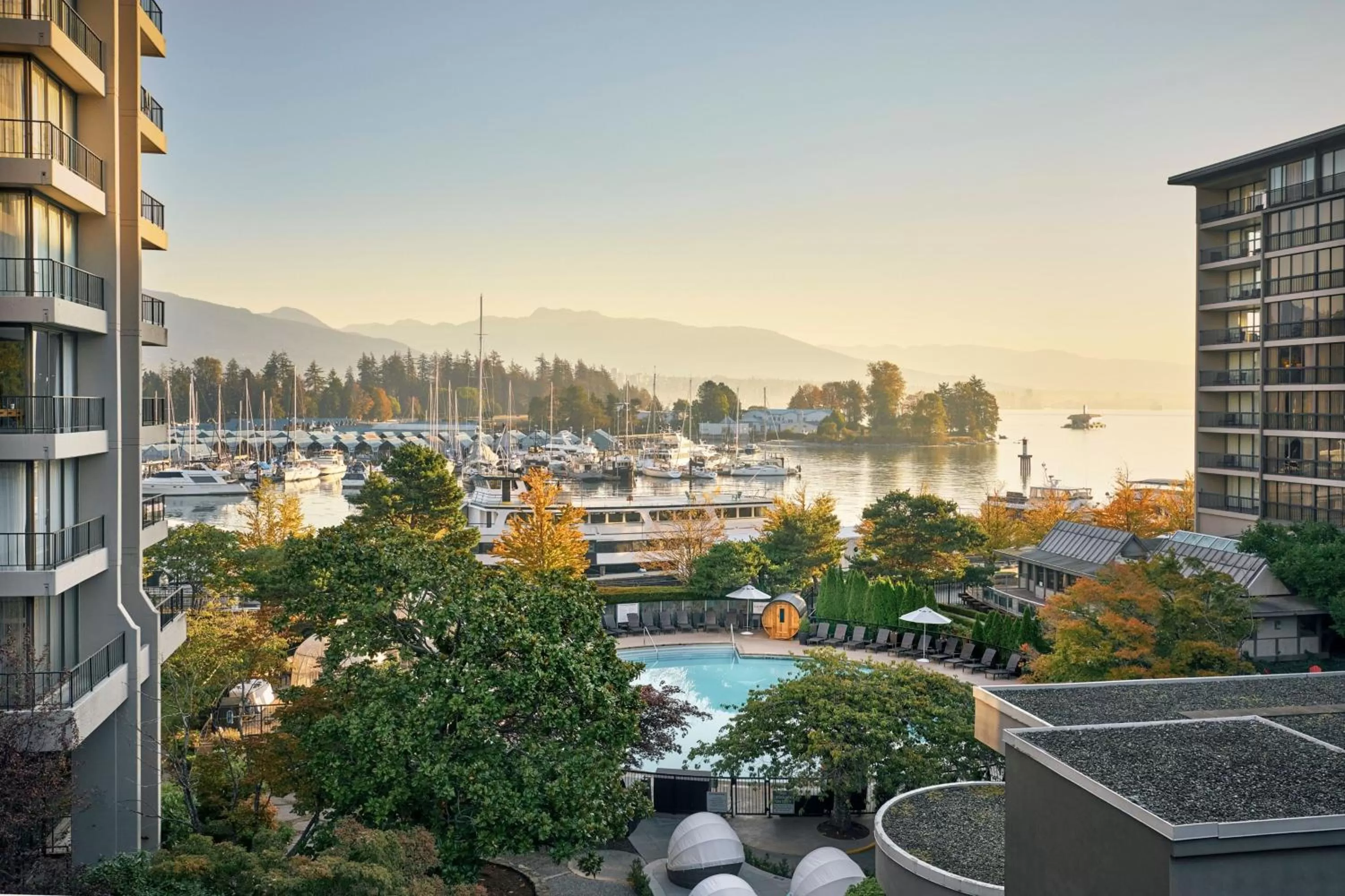 Fitness centre/facilities in The Westin Bayshore, Vancouver