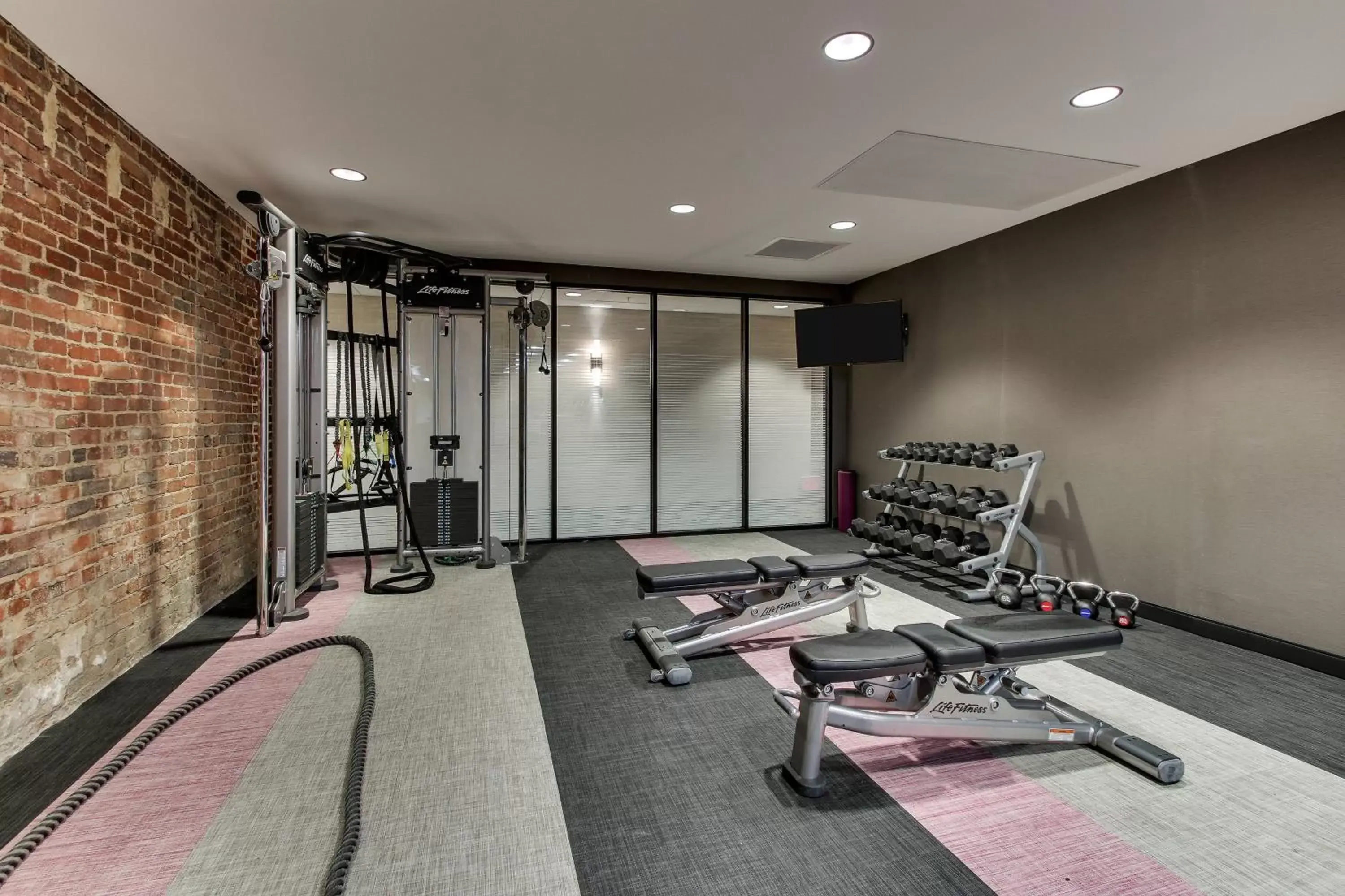 Fitness centre/facilities, Fitness Center/Facilities in Fairfield Inn & Suites by Marriott Birmingham Downtown