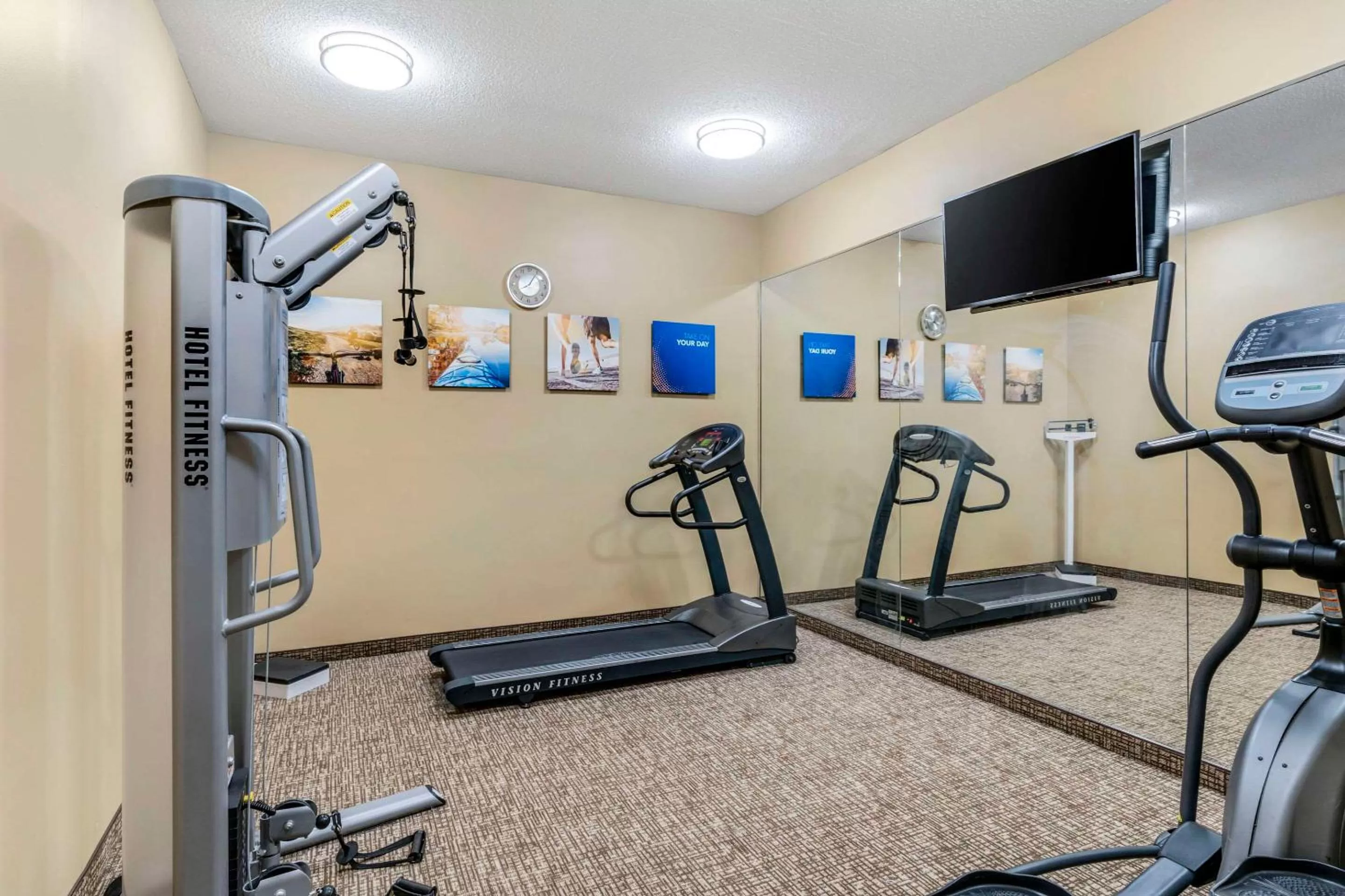 Fitness centre/facilities in Comfort Inn & Suites La Grange - Louisville Area