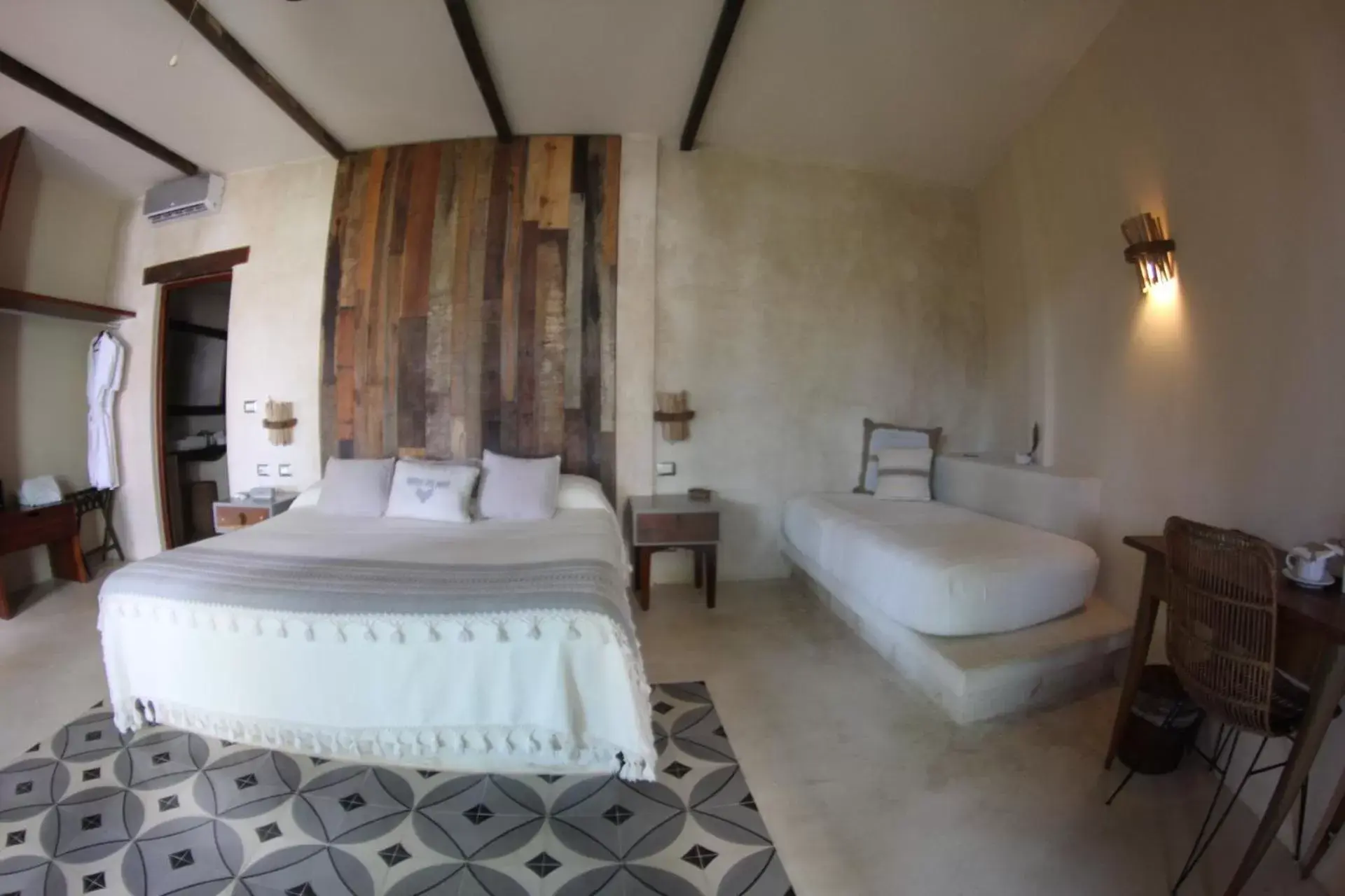 Bed in Maria Del Mar Tulum - Adults Only