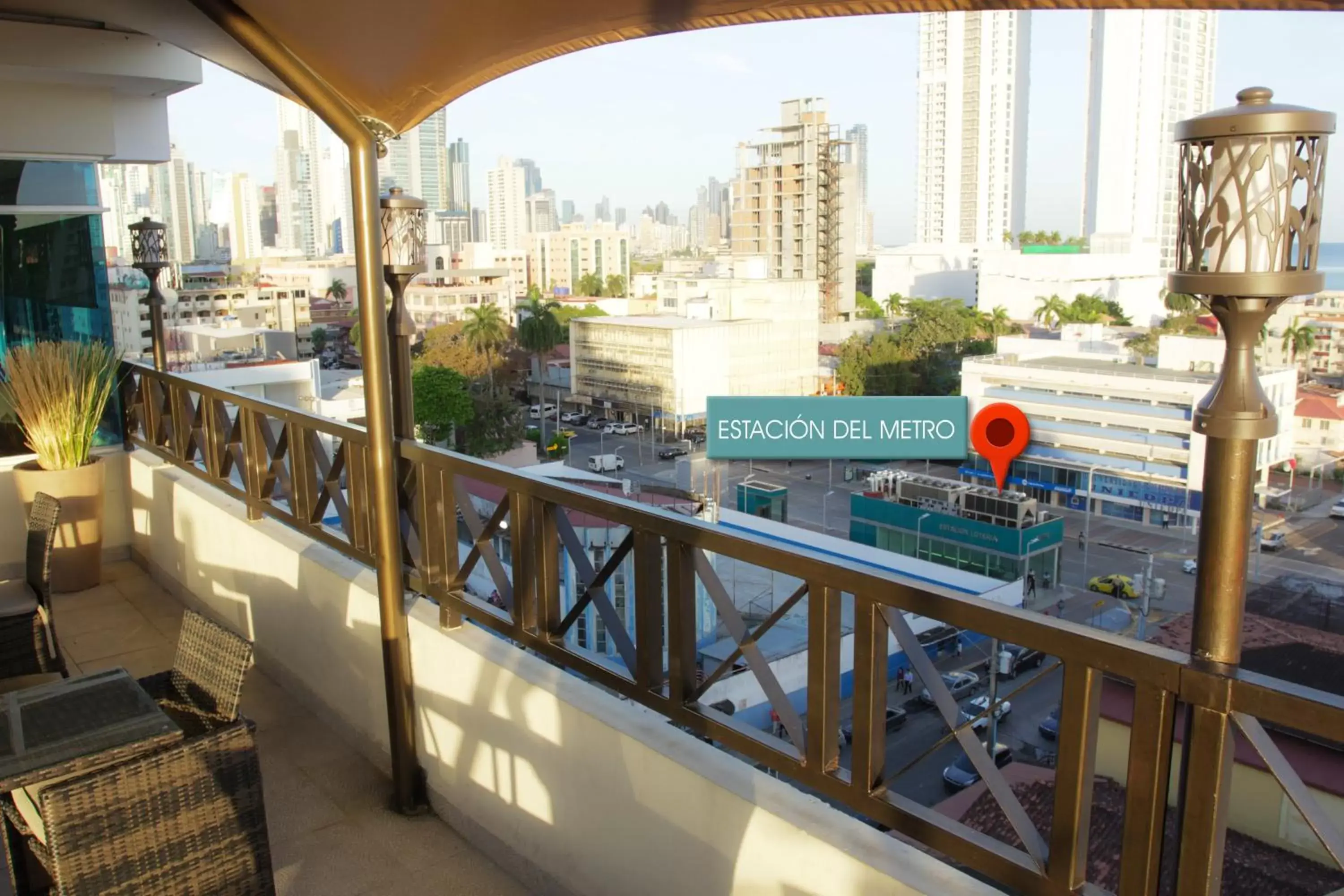 Balcony/Terrace in Hotel Bahía Suites