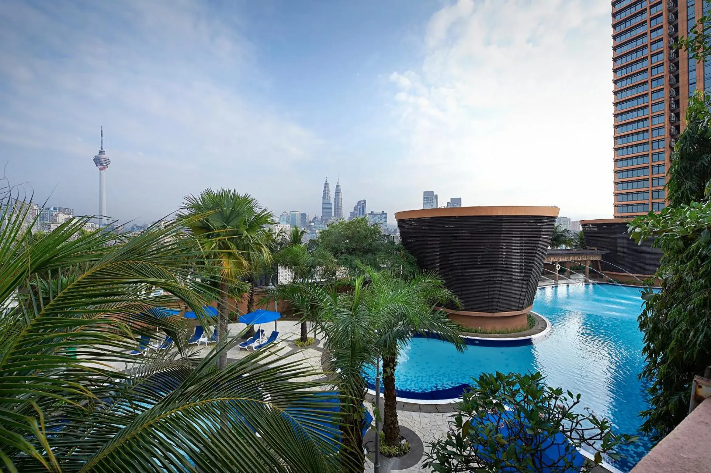 City view, Pool View in Berjaya Times Square Hotel, Kuala Lumpur