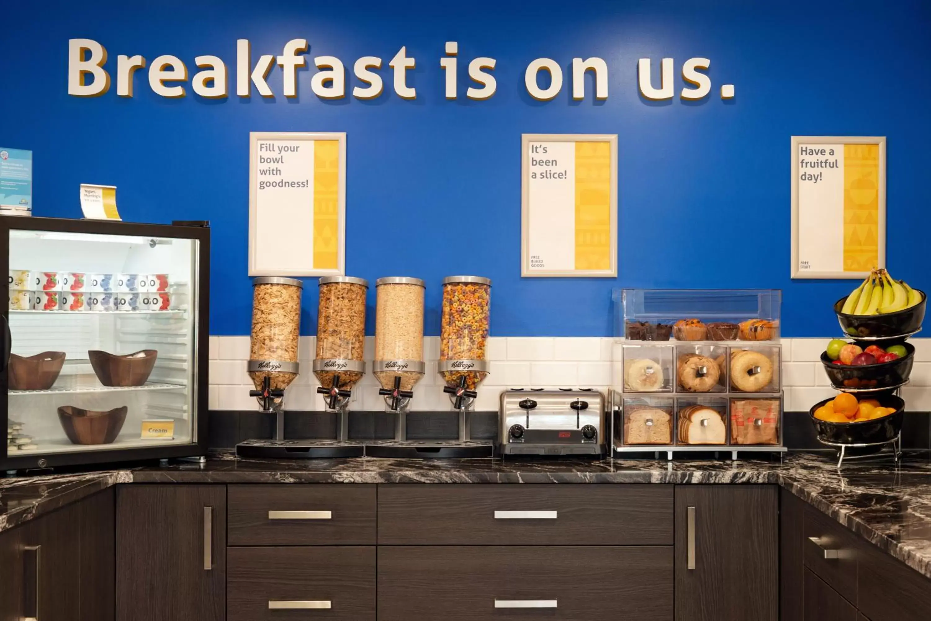 Continental breakfast in Days Inn by Wyndham Wainwright Continental breakfast in Days Inn by Wyndham Wainwright