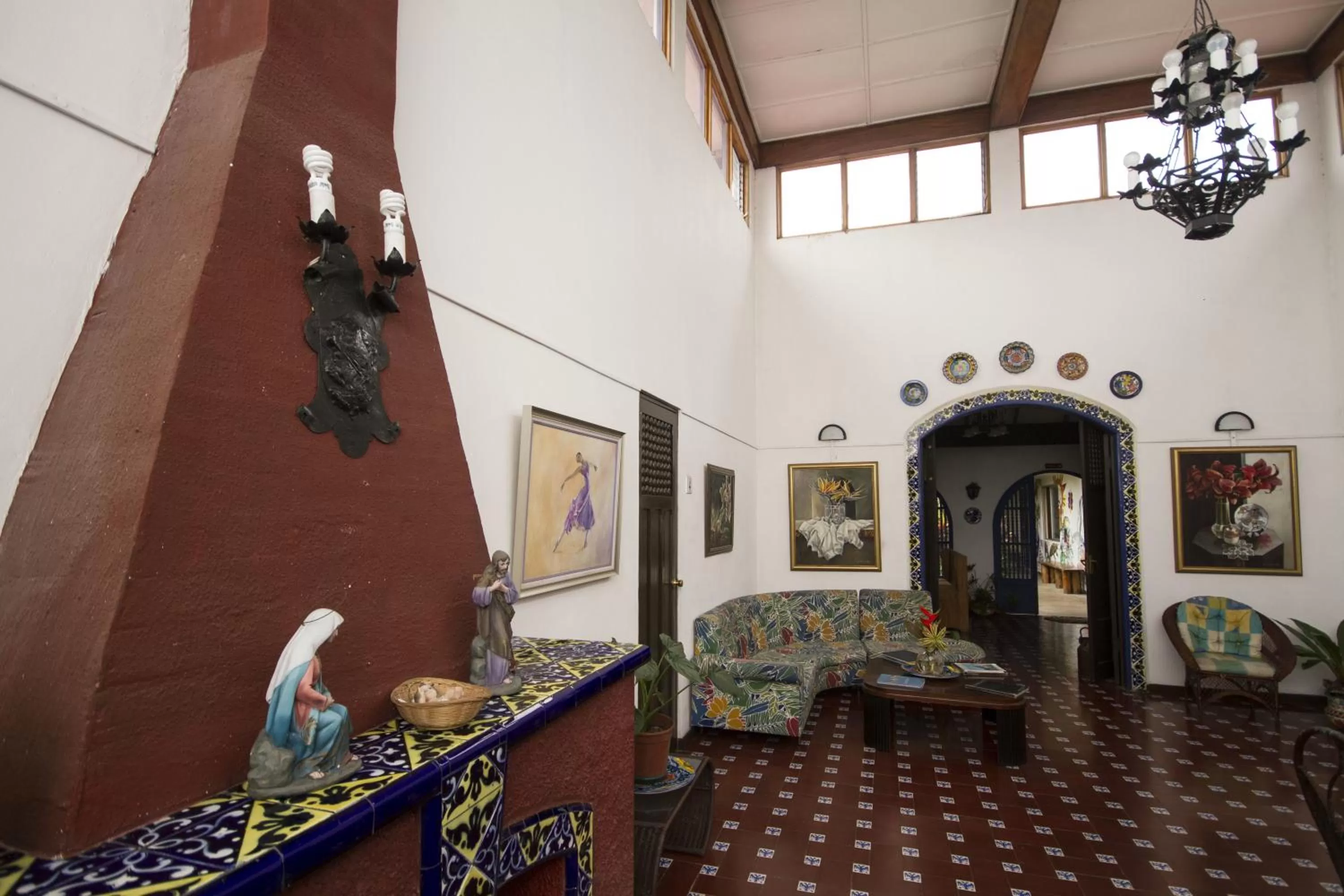 Living room in Hotel 1492