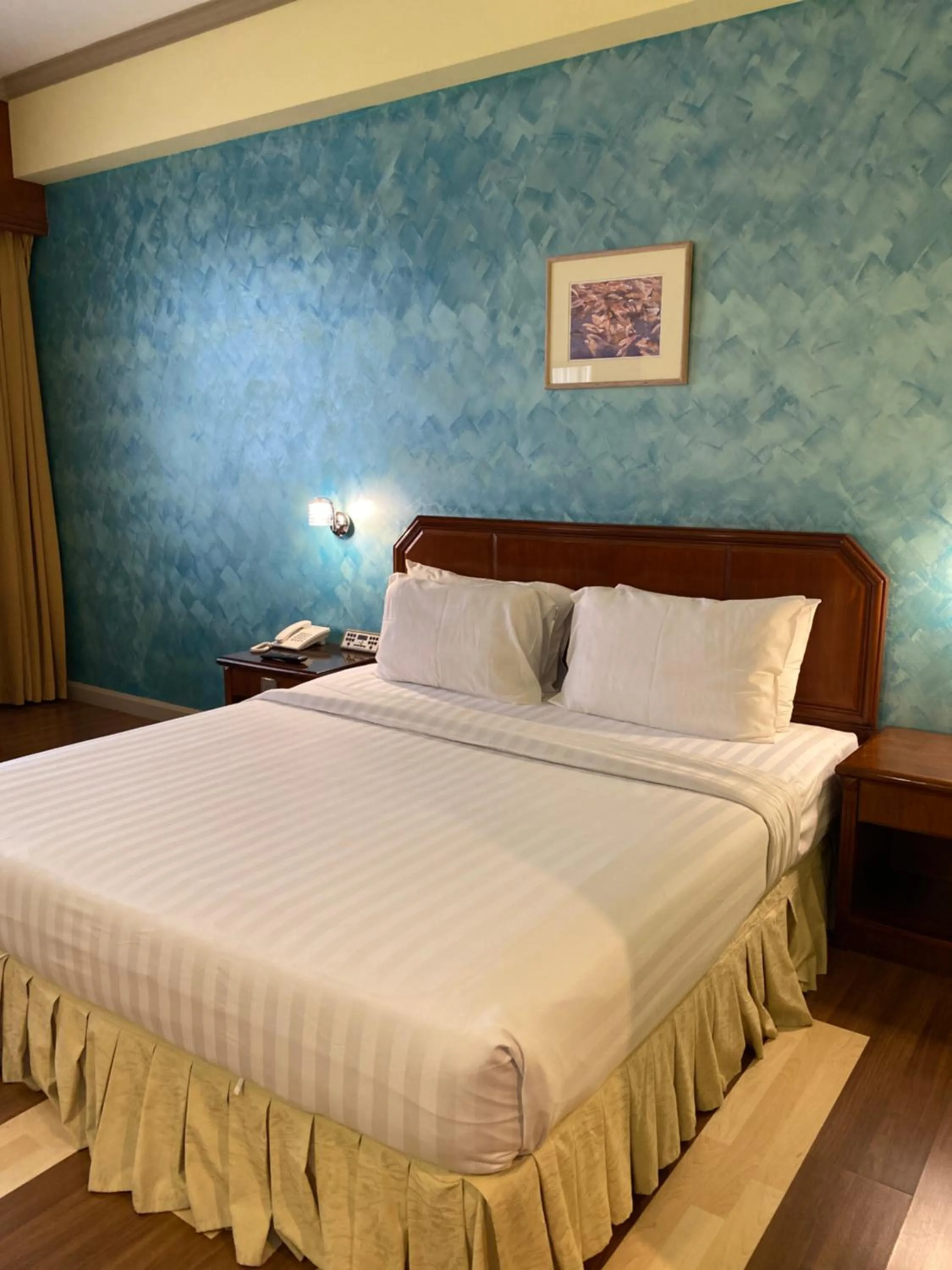 Bed in Hotel Sandakan