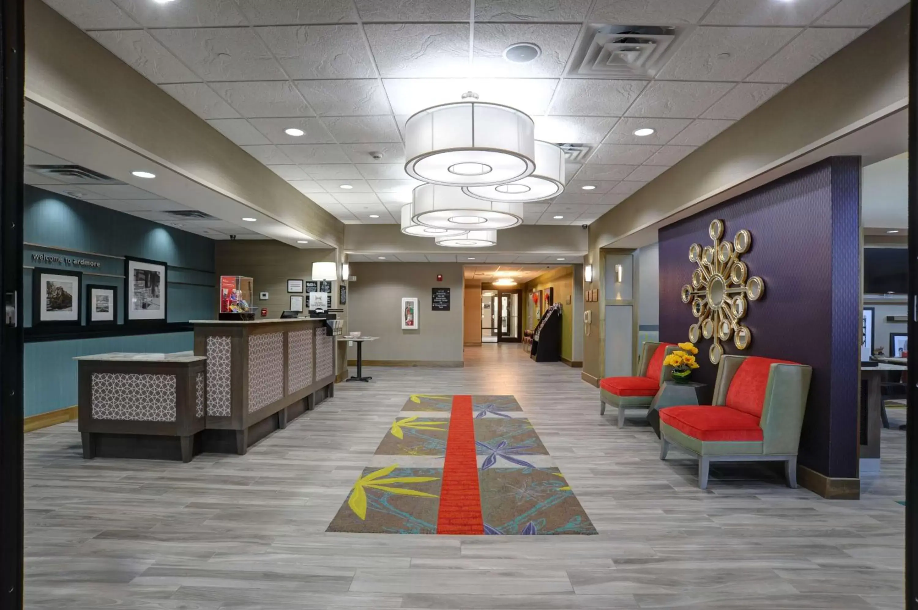 Lobby or reception, Lobby/Reception in Hampton Inn & Suites Ardmore