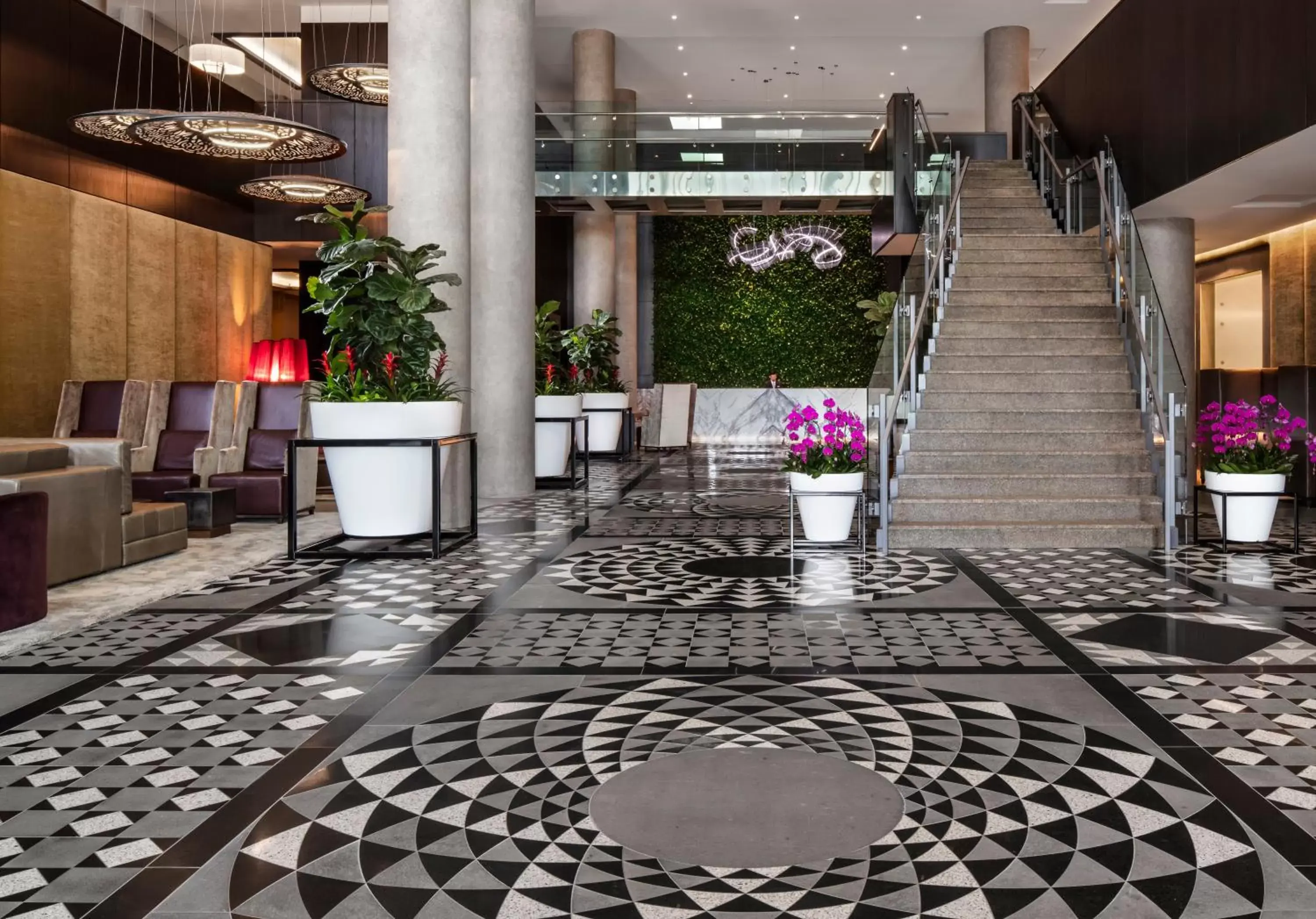 Lobby or reception in Hotel X Toronto by Library Hotel Collection